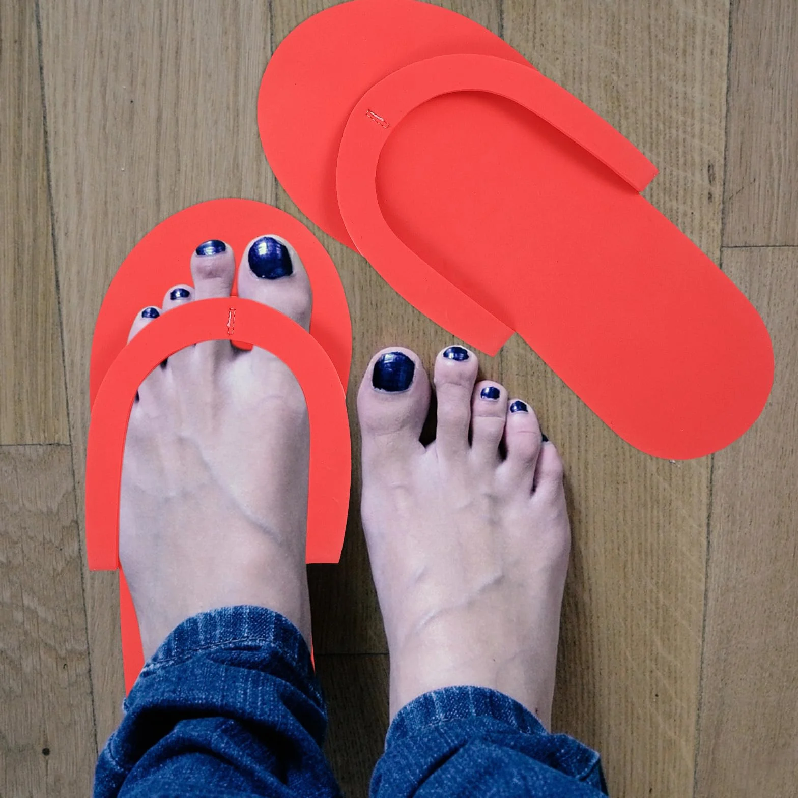 Levemolo 12 Paia Hotel Per La Doccia Eva Pantofole Monouso Anti-Singolo Foam Spa Pedicure Leggero Salone Spiaggia Ciabatte