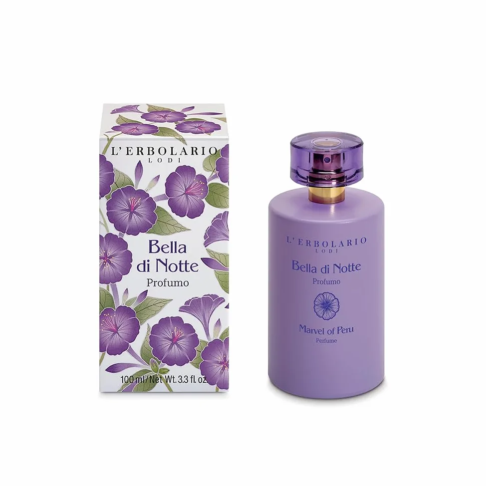 L'Erbolario Bella di Notte Profumo 100 ml - fragranza dolcemente fiorita e vanigliata
