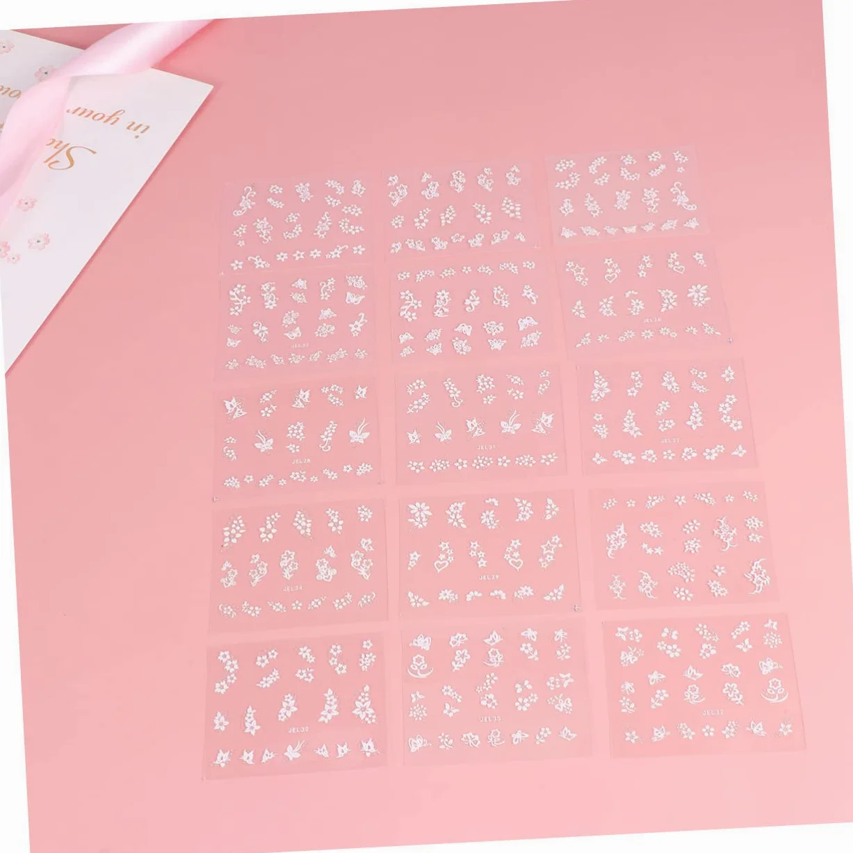 3 Set Stickers Per Nail Art Creativi Adesivi Per Unghie Decorazioni Manicure Per Donne E Ragazze Colorati 50 Pezzi*3