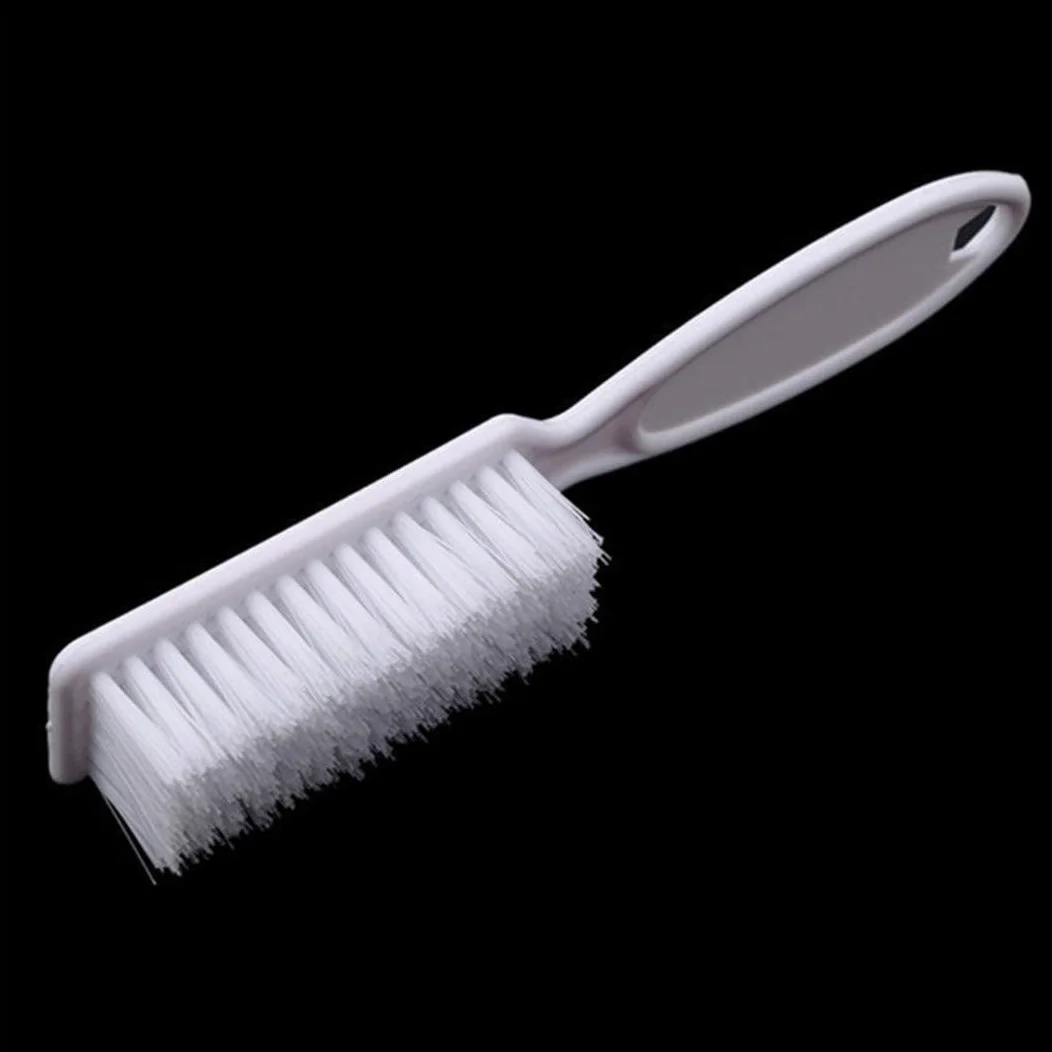 Spazzola per la pulizia delle unghie con manico spazzola in plastica con setole morbide per manicure pedicure donne bambini forniture per unghie, bianco attraente