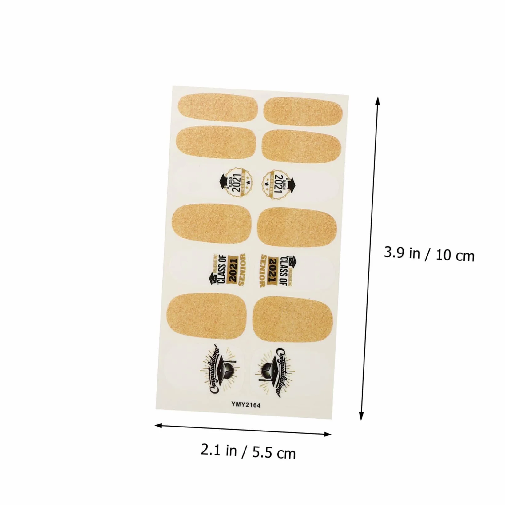 Healeved 32 Fogli 1 Set Adesivi Per Nail Art Per La Laurea Francese Decorazione Per Unghie Adesivi Per Unghie Decalcomanie Per Unghie Decorazioni Per Unghie Per Nail Art Unghia Etichetta