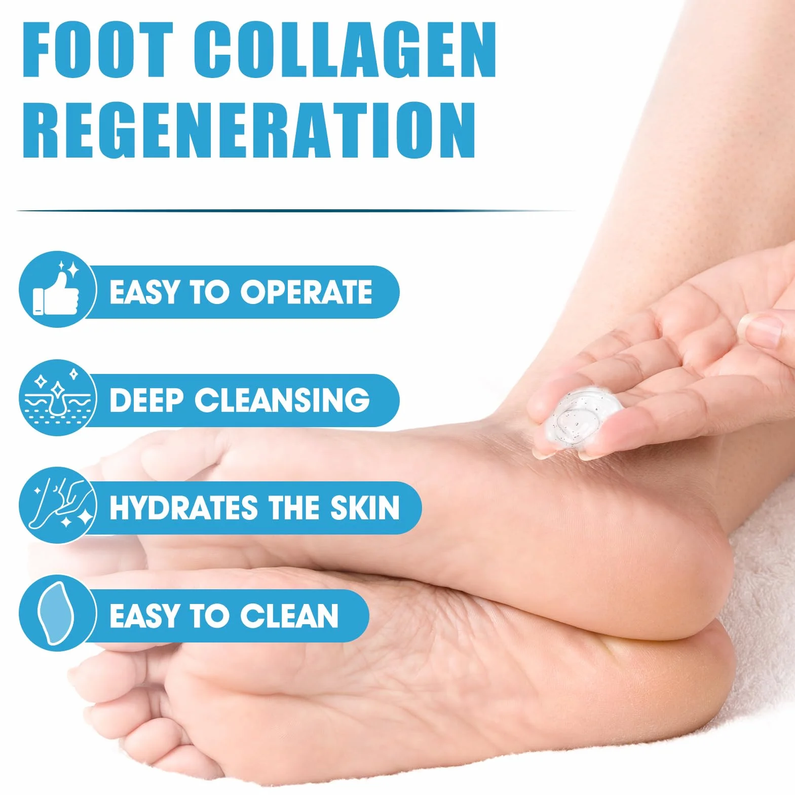 Cheratolitico Piedi, Callus Remover, Esfoliante Piedi, Lima per Piedi in Nano-Vetro, Ammorbidisce la Pelle dei Piedi, Idrata in Profondità, Allevia Secchezza e Screpolature, 250 ml