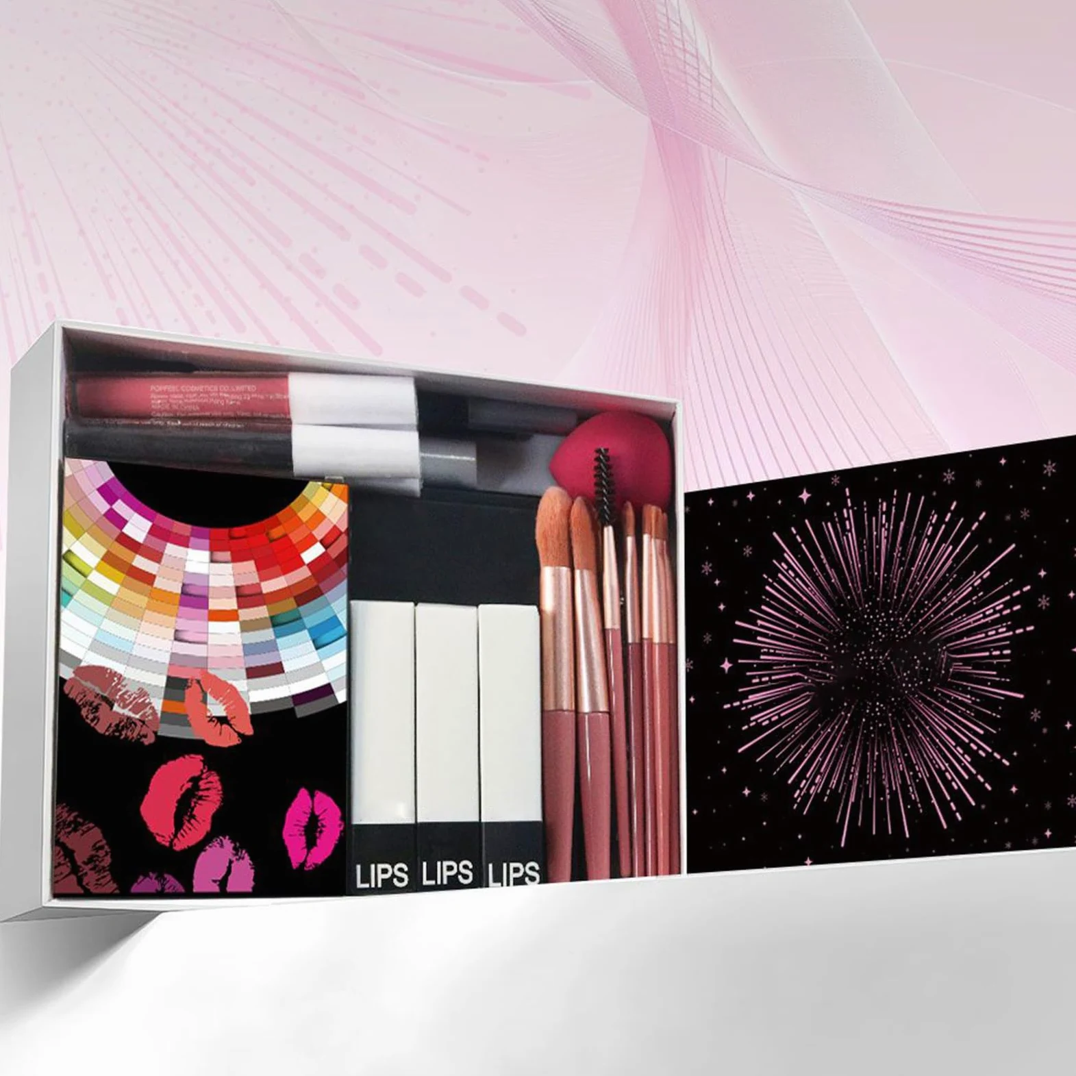 Kit Di Trucco,Palette, Rossetto E Pennello | Kit Completo Con Palette Di | Ombretti - Per Donne, Ragazze, Adolescenti, Principianti, Compleanno, Natale, Moglie, Festa Della Mamma