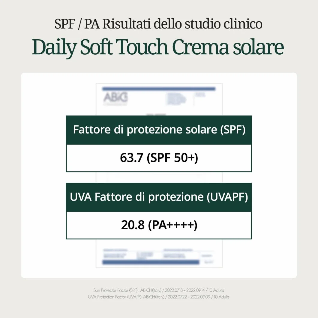 PURITO SEOUL Protezione solare quotidiana Soft Touch SPF50+ PA++++ Ceramidi Non Bianco Protezione UVA UVB resistente all'acqua K-Beauty