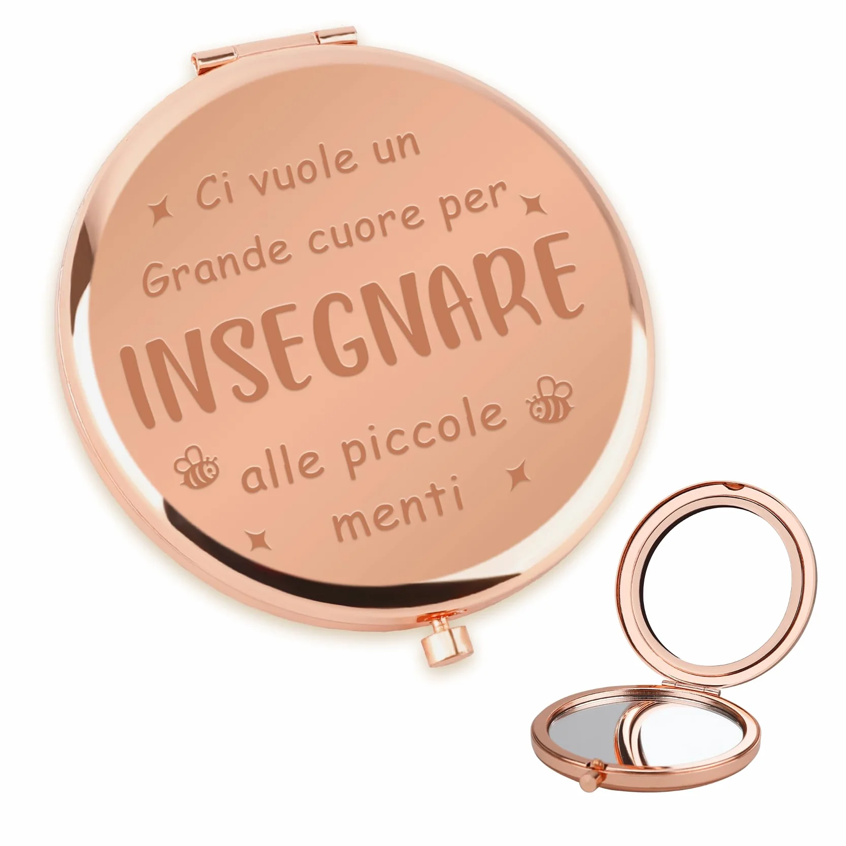 Regalo Maestra Specchio Compatto Idee Regalo Insegnanti Fine Anno