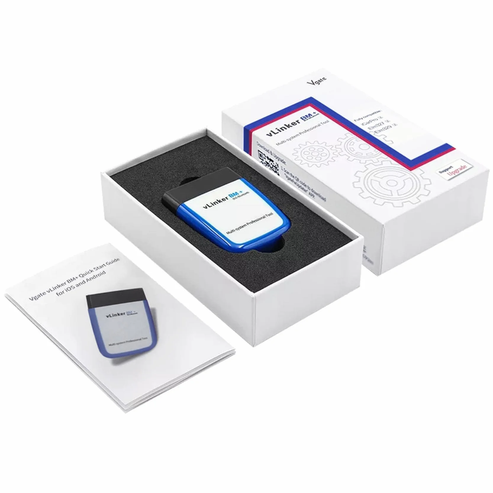 vLinker BM+ OBD2 Bluetooth Diagnostic Scan Tool per Auto OBDII iOS Android Windows BimmerCode