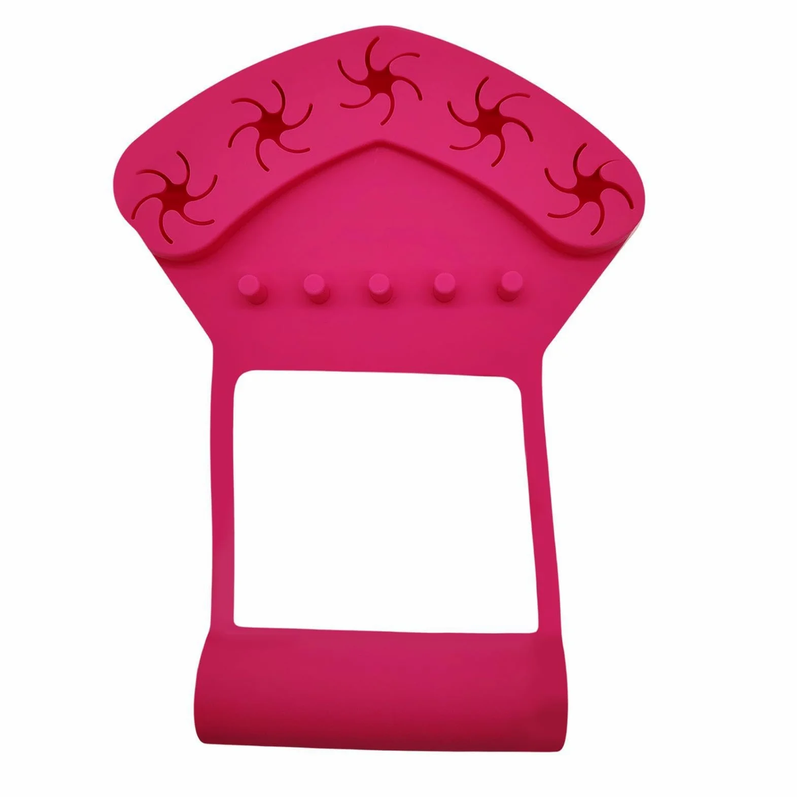 Tappetino in silicone da unghie delle mani Cuscinetto antiscivolo per | Supporto da manicure in silicone Per donne principianti, pittura unghie, saloni, feste e vacanze