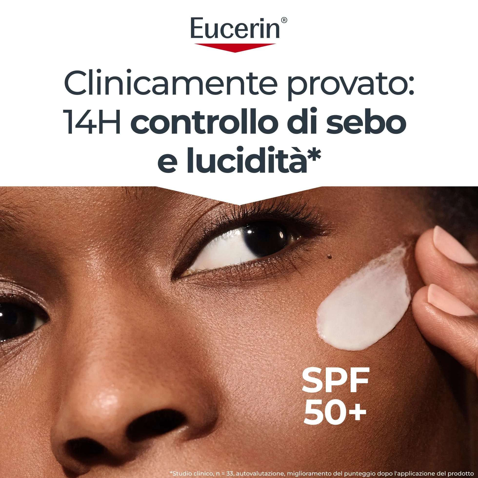 Eucerin Oil Control Dry Touch Face Sun Gel-Creme SPF50+ 50 ml