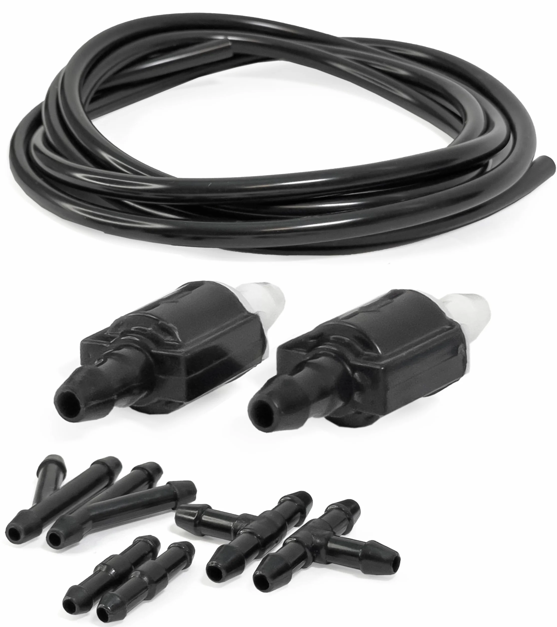 Click&Fit Kit universale valvole di ritegno parabrezza tubo connettori Toyota Ford Chevrolet Nissan riparazione tergicristalli