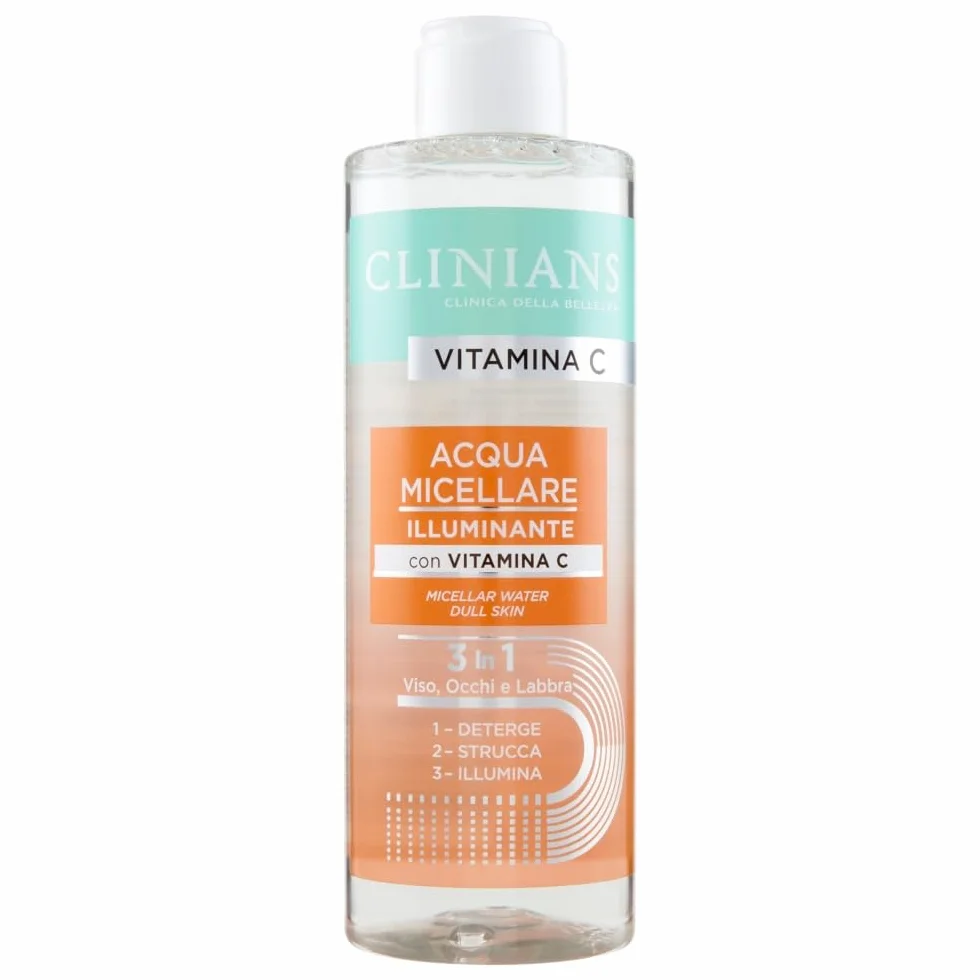 CLINIANS Acqua Micellare Illuminante alla Vitamina C 400 ml
