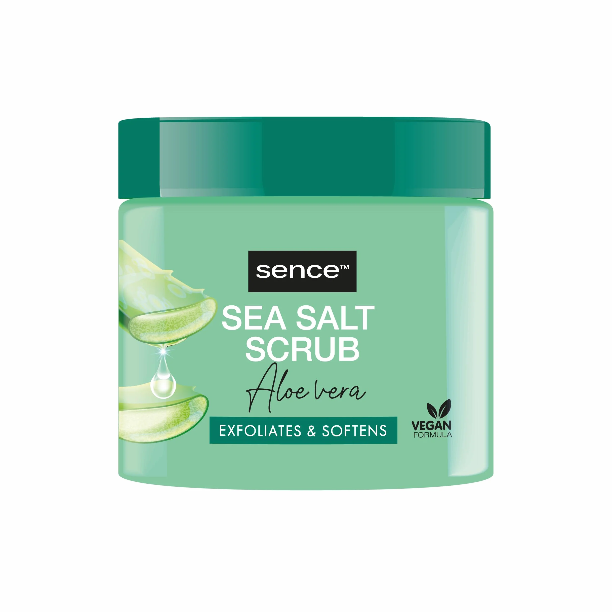 SENCE SCRUB CORPO 500 GR. SEA SALT ALOE VERA VASO