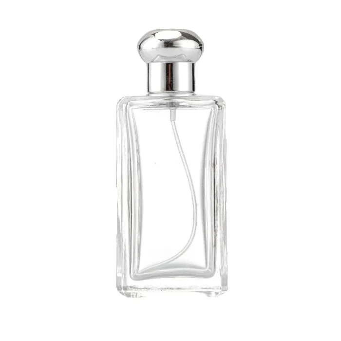 5/10 pz 30/50/100ml Bottiglie di Profumo Quadrate di Profumo Glassspray Bottiglie di Profumo Vuote e Trasparenti Bottiglia di Profumo Riutilizzabile Spray per Uomini Donne Viaggi