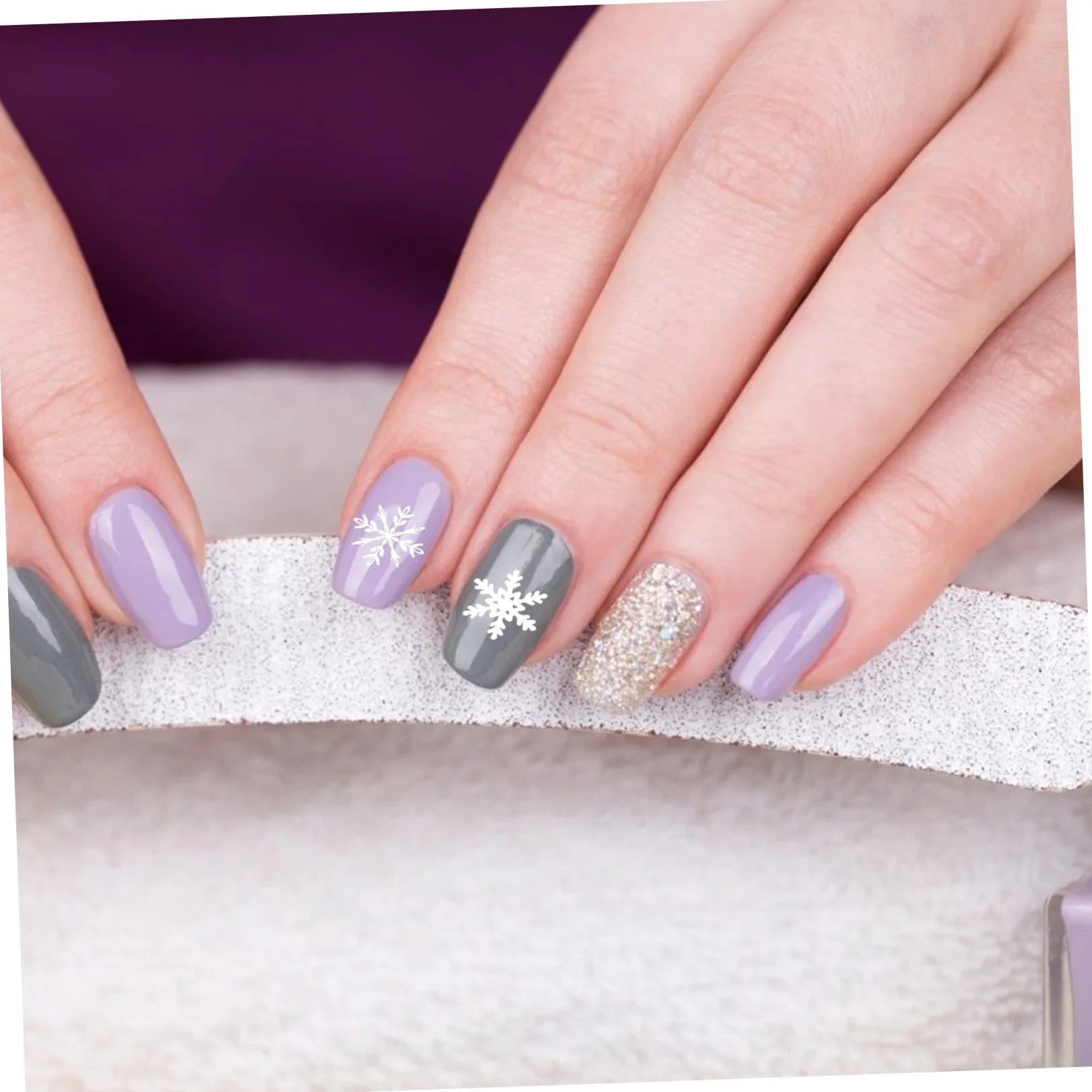 CALLARON 2 Set Piastre Per Stamping Unghie Template Creativi Per Nail Art Diy Facili Usare E Per Manicure Casa Amiche 13 Pezzi*2