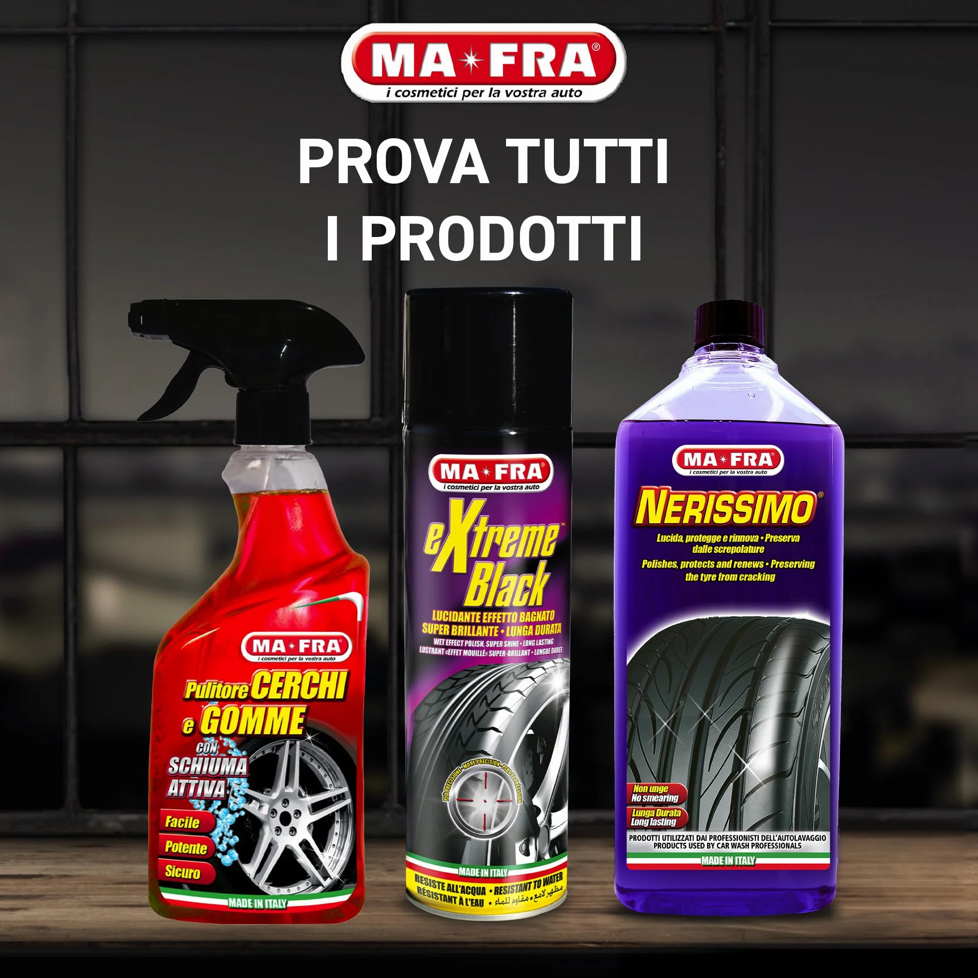 MAFRA Bomboletta Gonfia e Ripara Gomme 300ml Auto Moto Senza Camera d'Aria