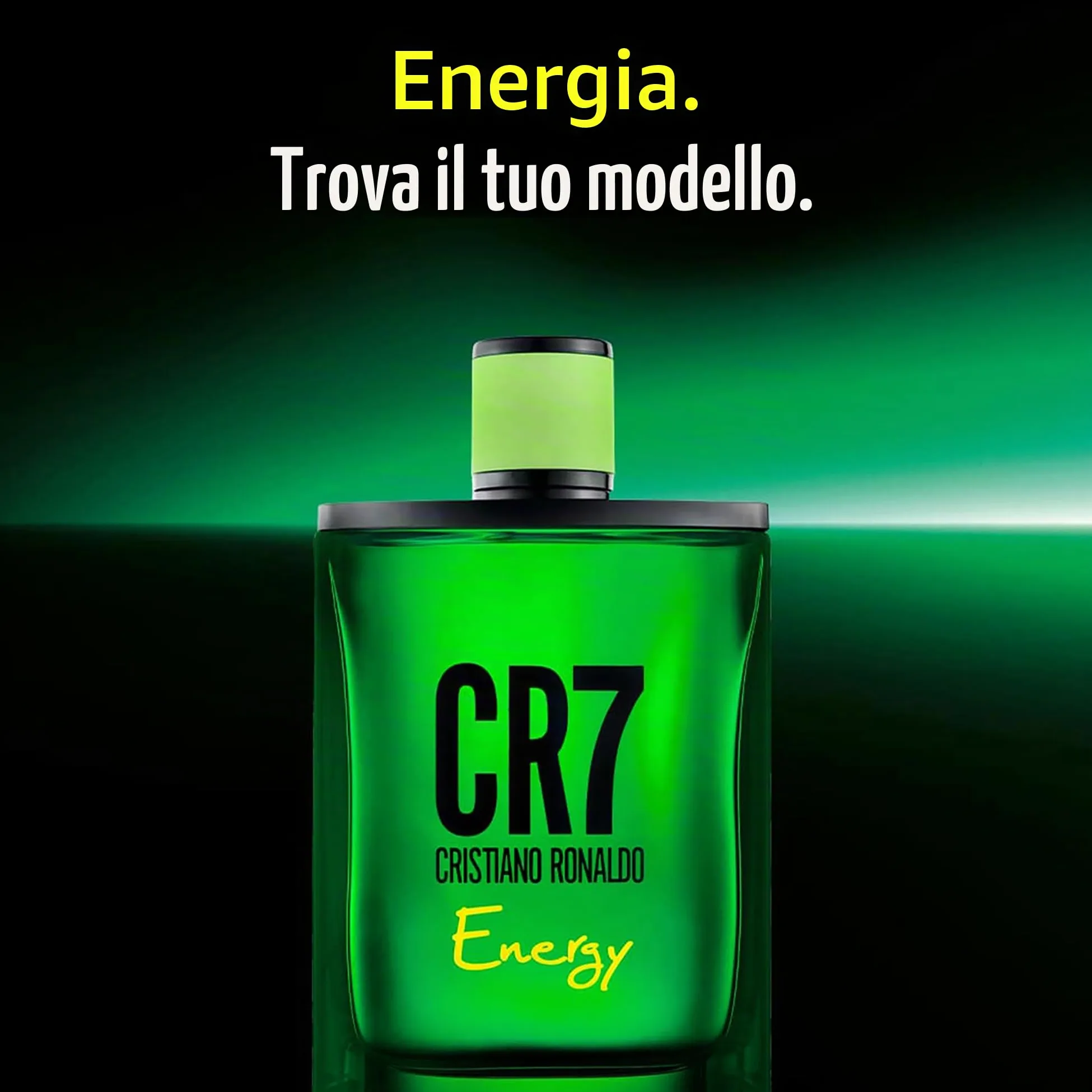 Cristiano Ronaldo CR7 Energy Eau de Toilette for Him profumo da uomo, 100 ml