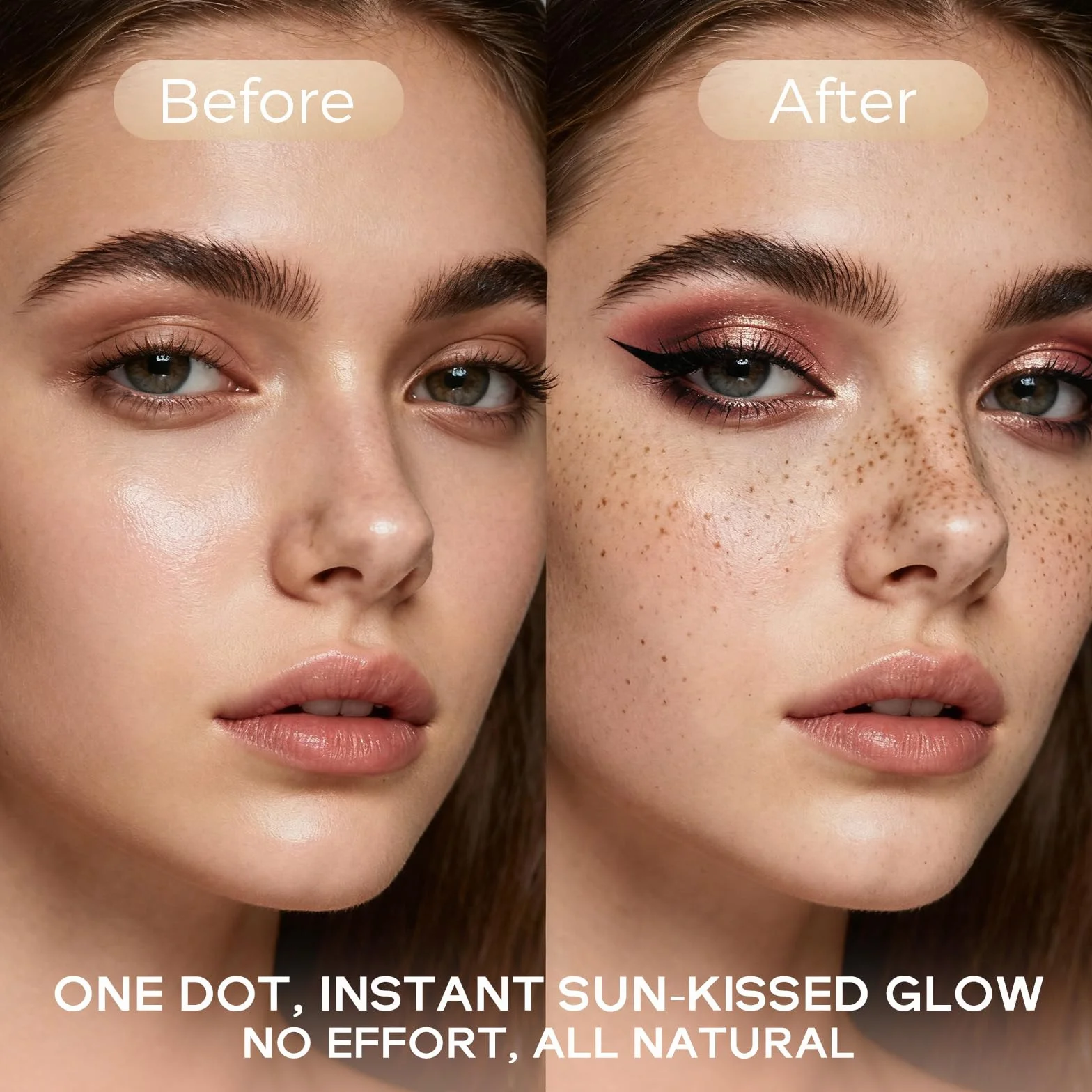 Penna Lentiggini – Freckle Pen per un Look Naturale e Luminoso, Waterproof e Lunga Durata, Facile da Applicare, Makeup Portatile per Uso Quotidiano e Occasioni Speciali (Caffè)