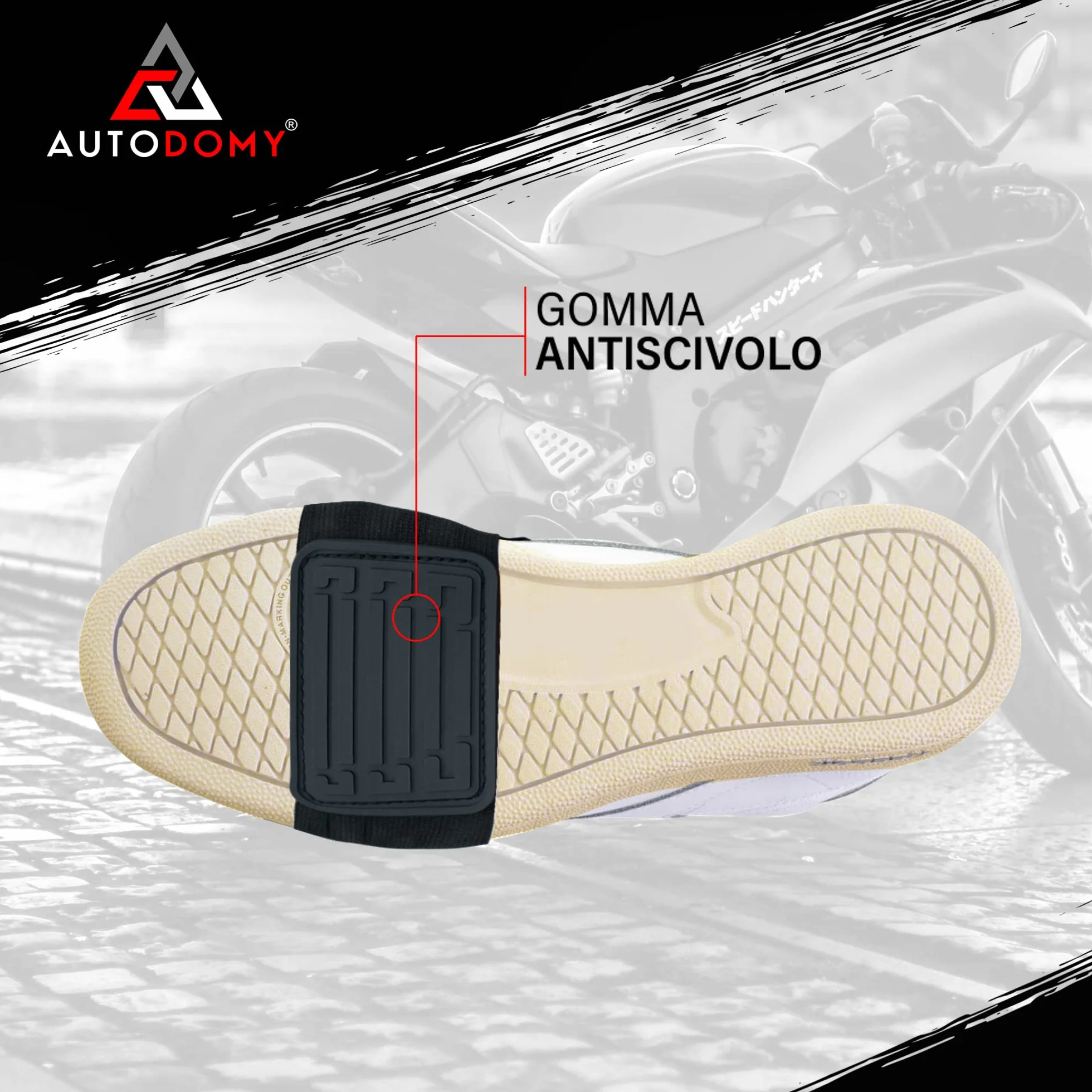 Protezione Scarpe Moto Leva Cambio Copriscarpe Antiscivolo Quad ATV V1