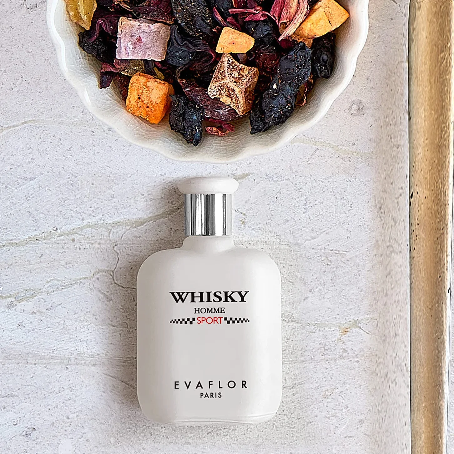WHISKY Perfume Collection • Set di 7 miniatures • Eau de Toilette • Profumo da uomo • Per lei • Colonia • 10ml • EVAFLOR PARIS (scelto a caso tra 10 opzioni)