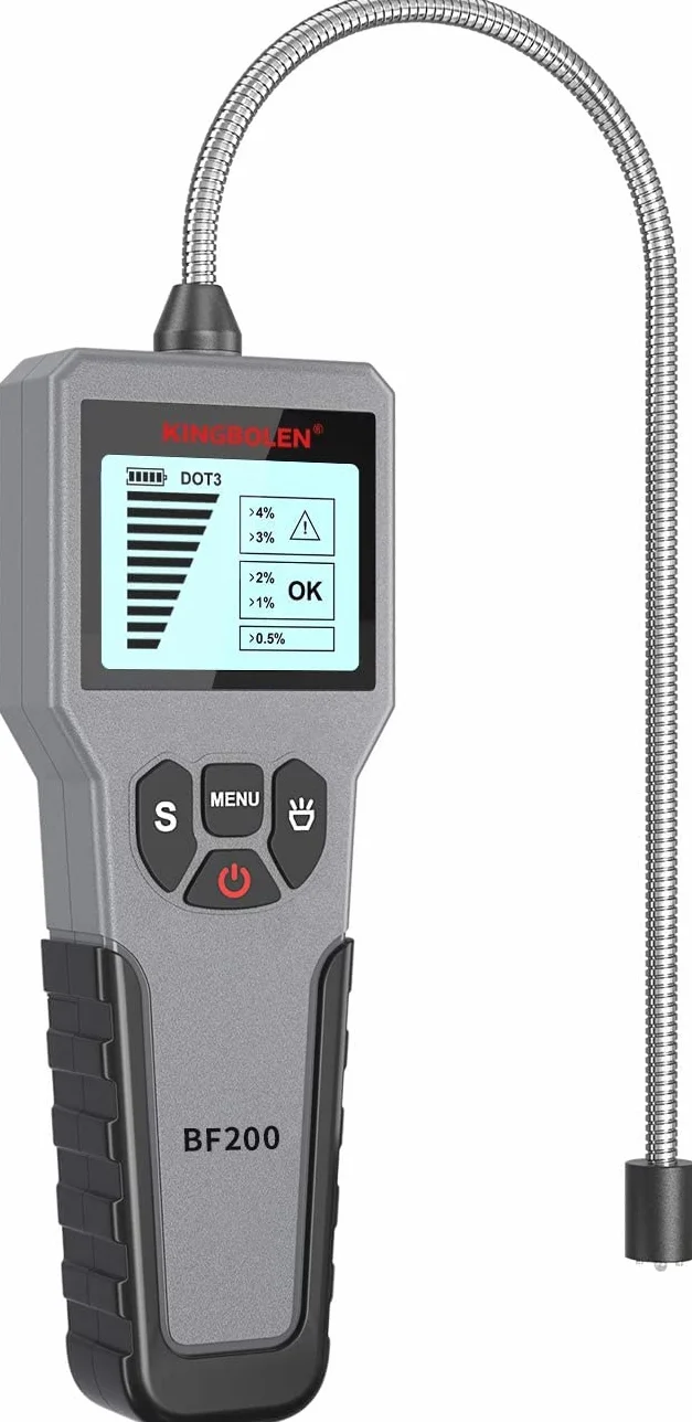 KINGBOLEN BF200 Tester del Liquido dei Freni per DOT3 DOT4 DOT5.1