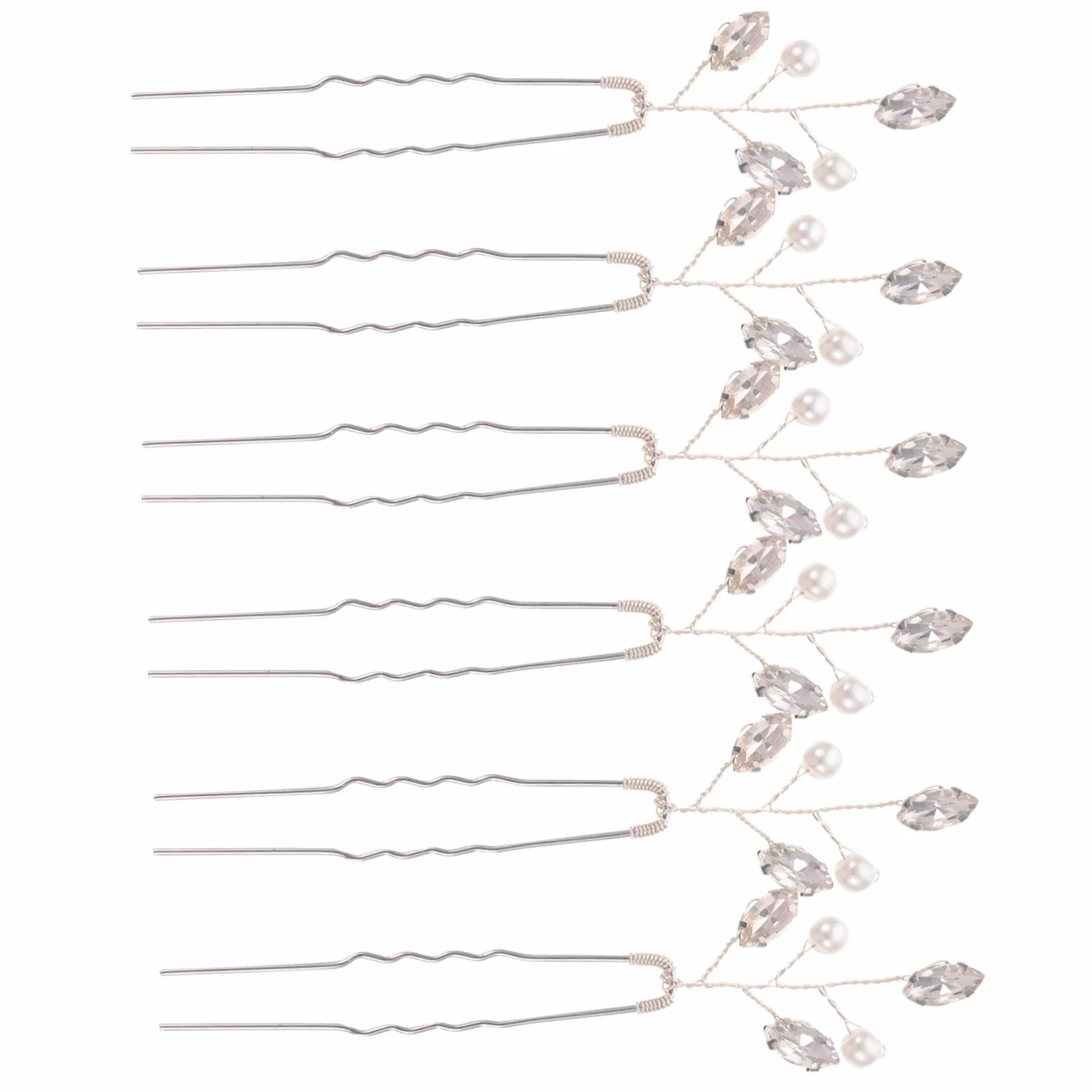 DOITOOL 30pezzi Fermagli Per Nuziali Con Strass Eleganti Hairpins Per Sposa e Cerimonie Accessori Per Acconciature Da Donna e Ragazze