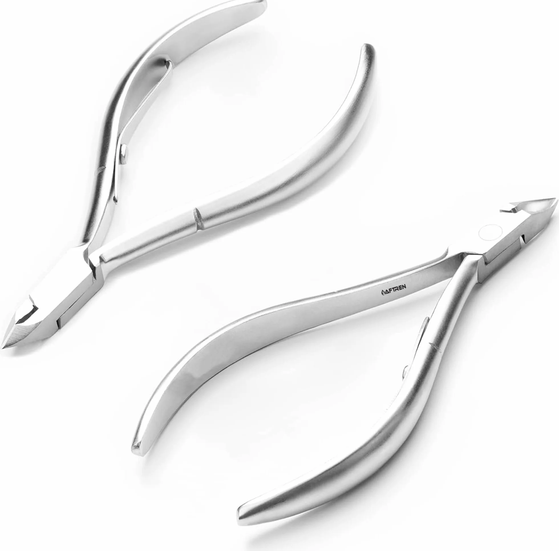 Tronchesi per cuticole Sharp Cut Set J2 Acciaio inossidabile Manicure Pedicure Strumenti Kit Unghie (2 szt.)
