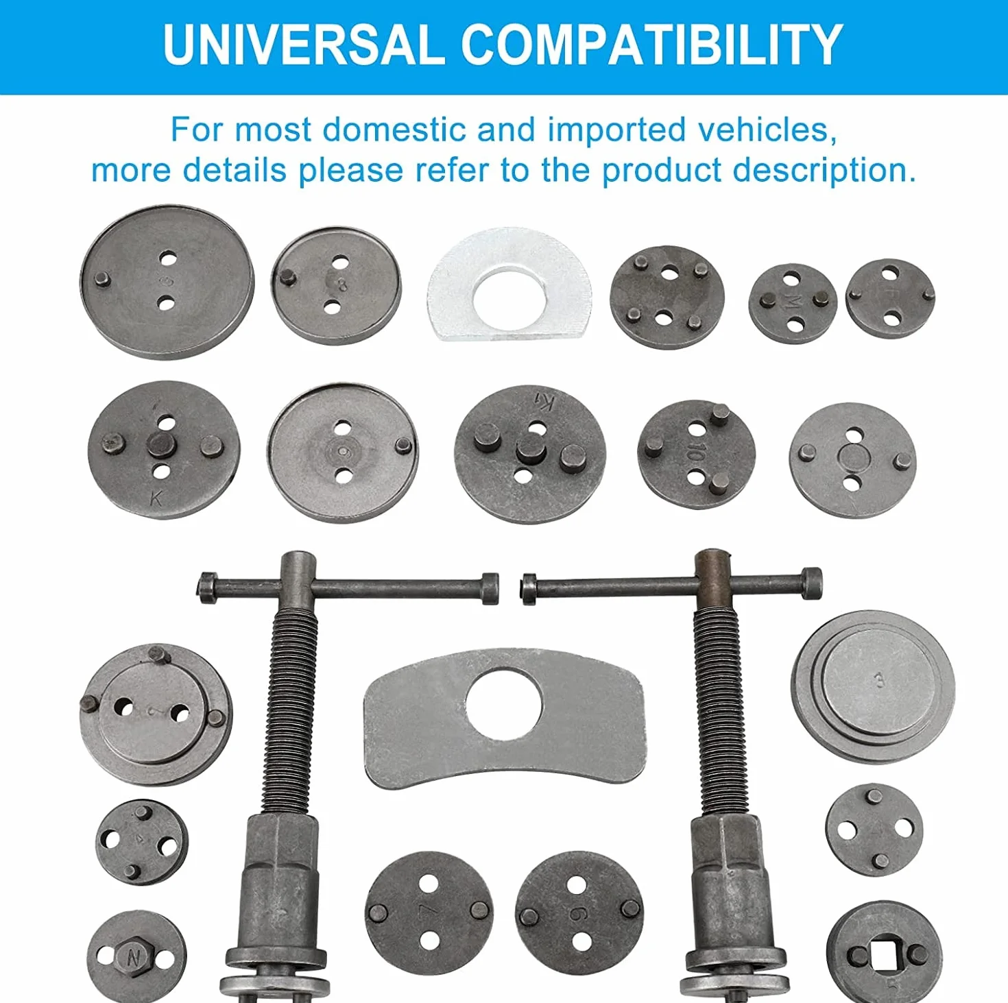 FreeTec Universale Pistone del Freno per Pinza Freno, Strumento di Riparazione