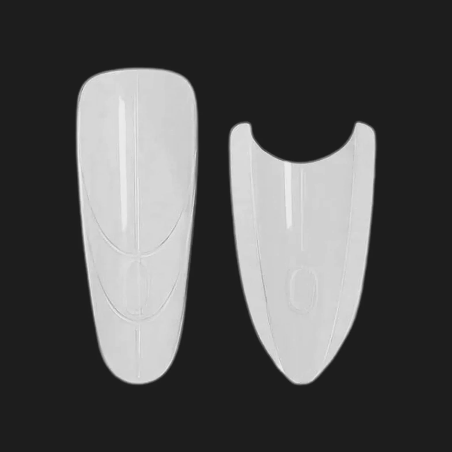 Modulo per punte unghie in gel 240Pc | Forme unghies duali sandwich | Forma unghie gel costruttore | Stampis stile francese forme estensione unghies artistiche per un design manicure