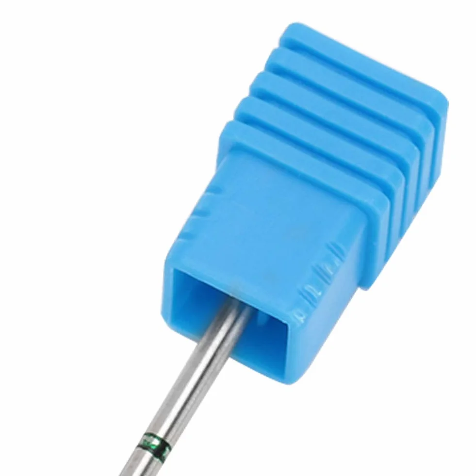 Punta a Cono Diamantata per Pedicure Trapano Unghie Carburo Pulito Cuticole Frese Rotanti Lima Elettrica Manicure