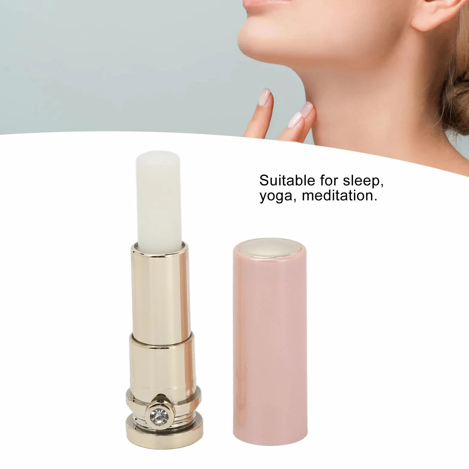 Profumo Solido in Stick Floreale da 0,1 Once - Fragranza Leggera Balsamo Portatile Aromatico Rinfrescante Per Lo Sport