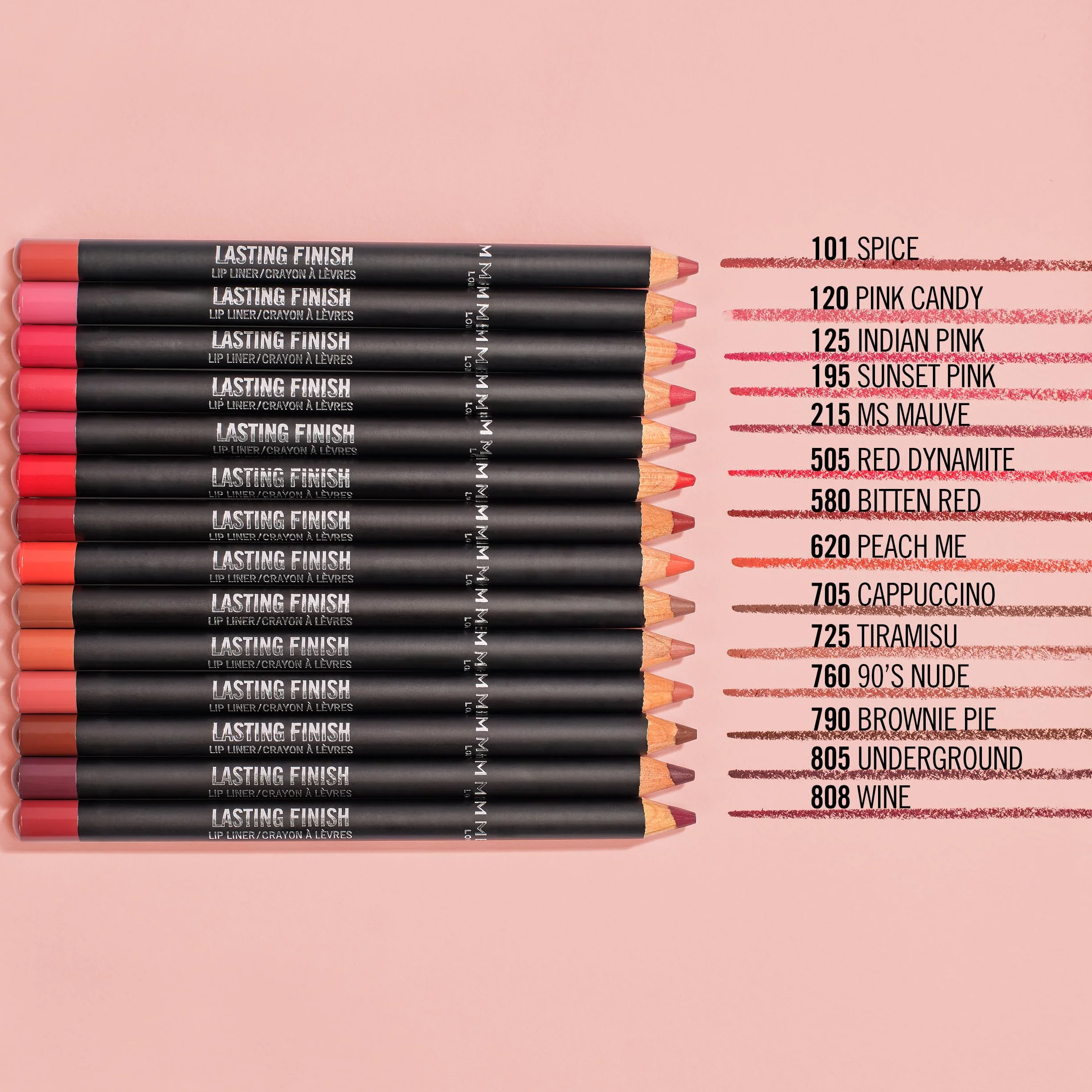 Rimmel London Lasting Finish Matita Labbra 760 90's Nude 1.2 g
