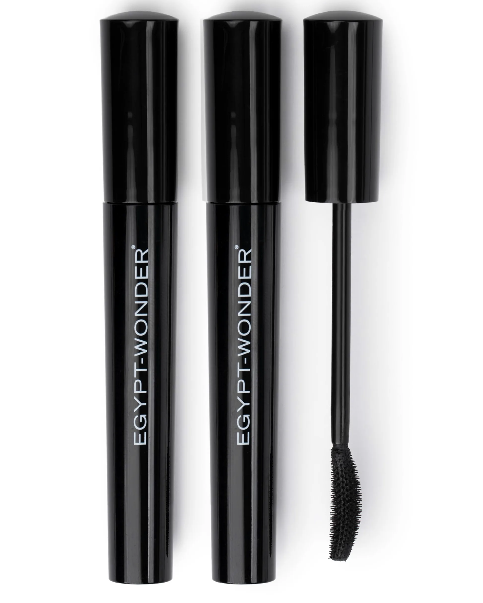 EGYPT-WONDER Grow & Tint Mascara Set da 2 pezzi – Mascara volumizzante resistente all'acqua con effetto colorante – per ciglia definite e curate – Made in Germany