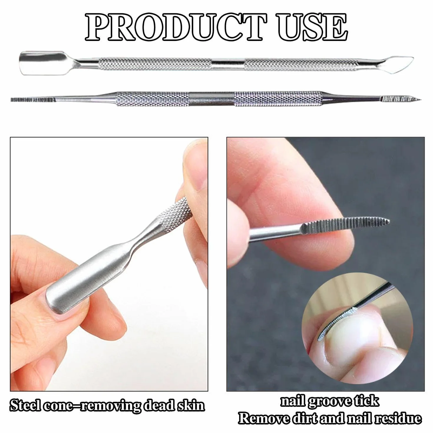 1 Pezzo Di Pinze Ad Ago Con Scanalatura Per Unghie, 3 Pezzi Di Tagliaunghie Per Manicure, Tagliaunghie Dei Piedi, Tagliaunghie Per Unghie Spesse, Unghie Incarnite, Strumenti Per Unghie Incarnite