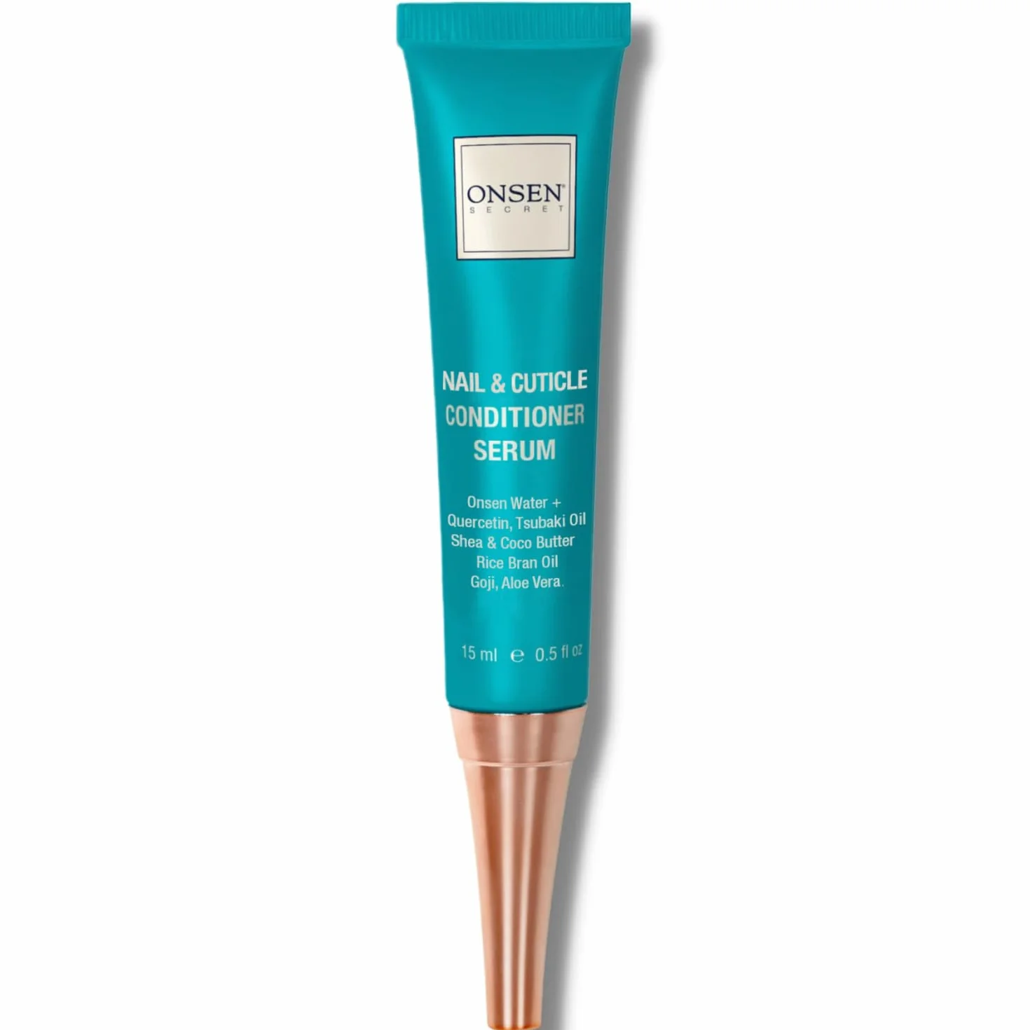 Onsen Secret Olio per Cuticole (15ml), Olio Cuticole Unghie Professionale con Minerali Benefici Giapponesi, Olio Unghie e Cuticole ad Azione Lentiva, Riparatrice e Rinforzante, Risultati Visibili