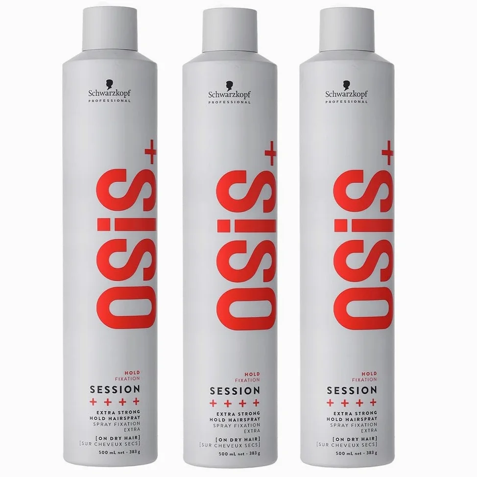 Schwarzkopf Osis Session Spray per capelli per una tenuta estrema da 500 ml