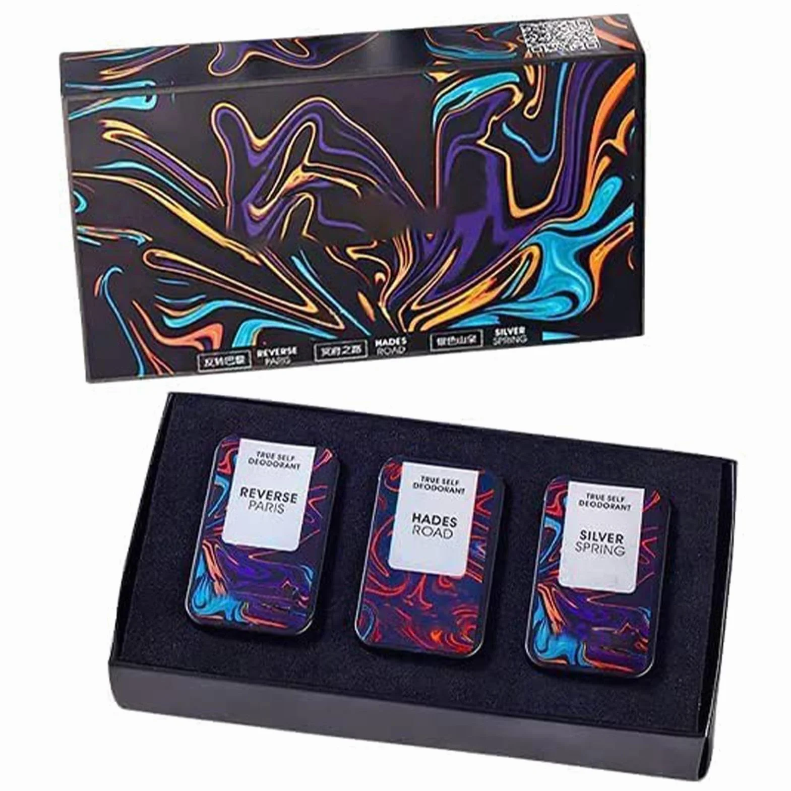 Set di profumi solidi Hommelure Fheromotherapy, 3 pezzi di profumo solido Hommelure Feromone naturale a lunga durata, balsamo profumato solido tascabile portatile per appuntamenti di viaggio