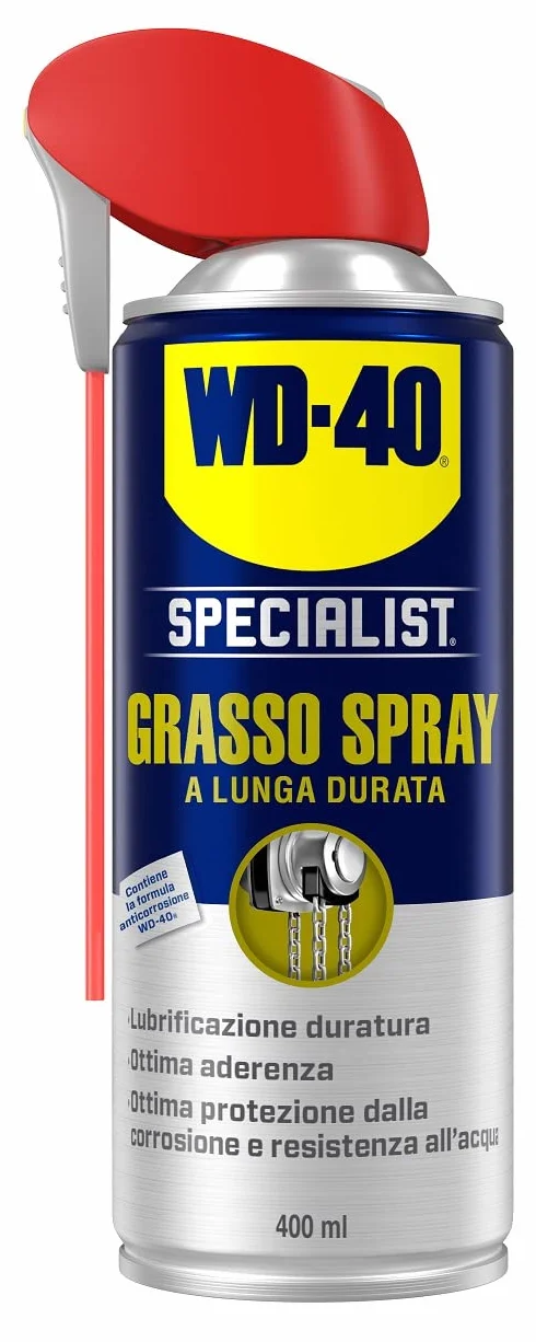 WD-40 Specialist Grasso Spray Lubrificante a lunga durata 400ml