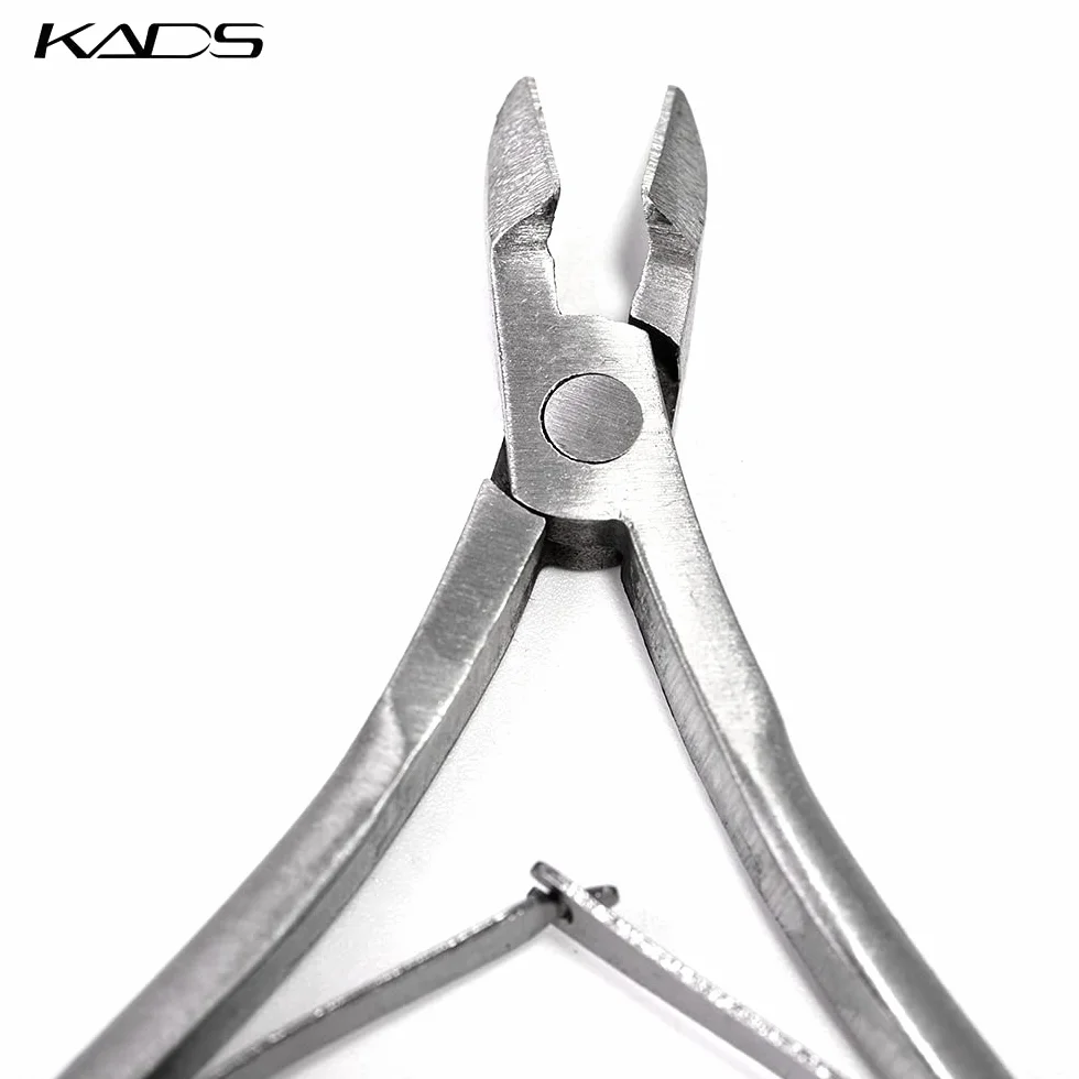 KADS Forbice In Acciaio Inox Nail Cuticle Nipper Cutter Trimmer Art Tool per Pedicure Manicure