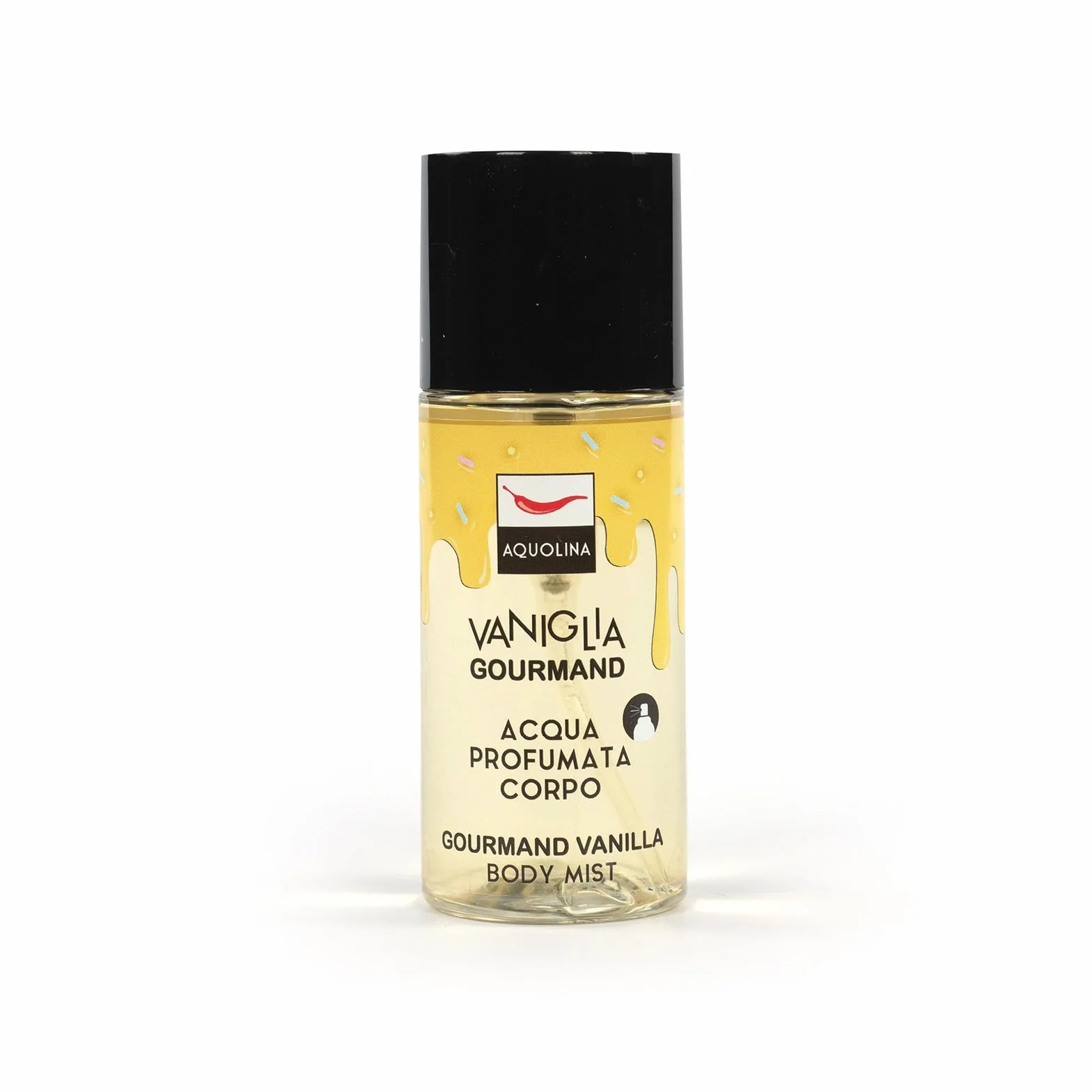 AQUOLINA BEAUTY BITES - Acqua profumata corpo Zucchero a Velo, Fragolina di Bosco, Vaniglia Gourmand, Cocco Delicato. Formato 50 ml