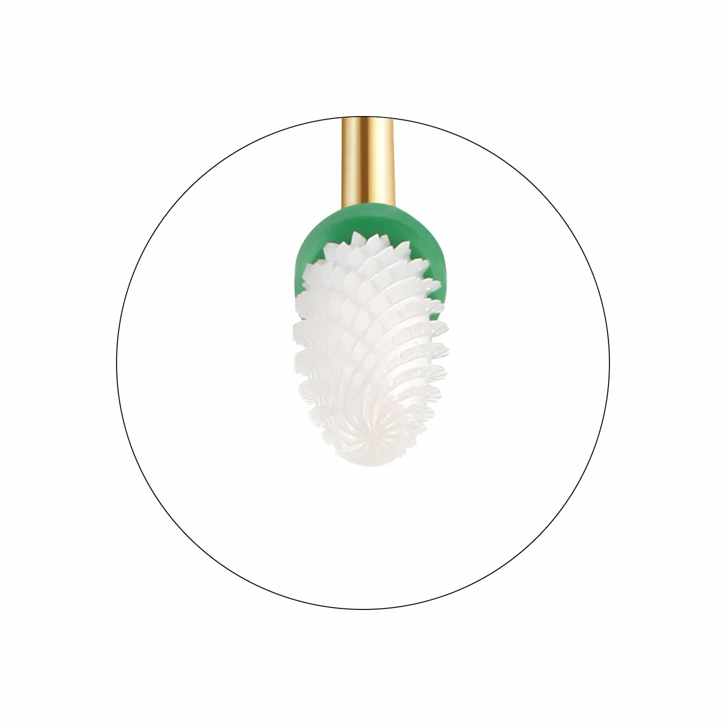 JCMaster Punte in Ceramica Conica per Fresa Unghie Grana Coarse Taglia Standard