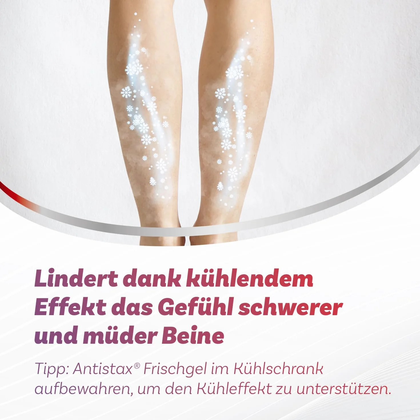 Antistax Fresh Gel, Crema Gambe Gonfie, Crema Gambe Stanche, Estratto Vite Rossa, Mentolo, Olio Essenziale Menta, 1 Confezione 125 ml