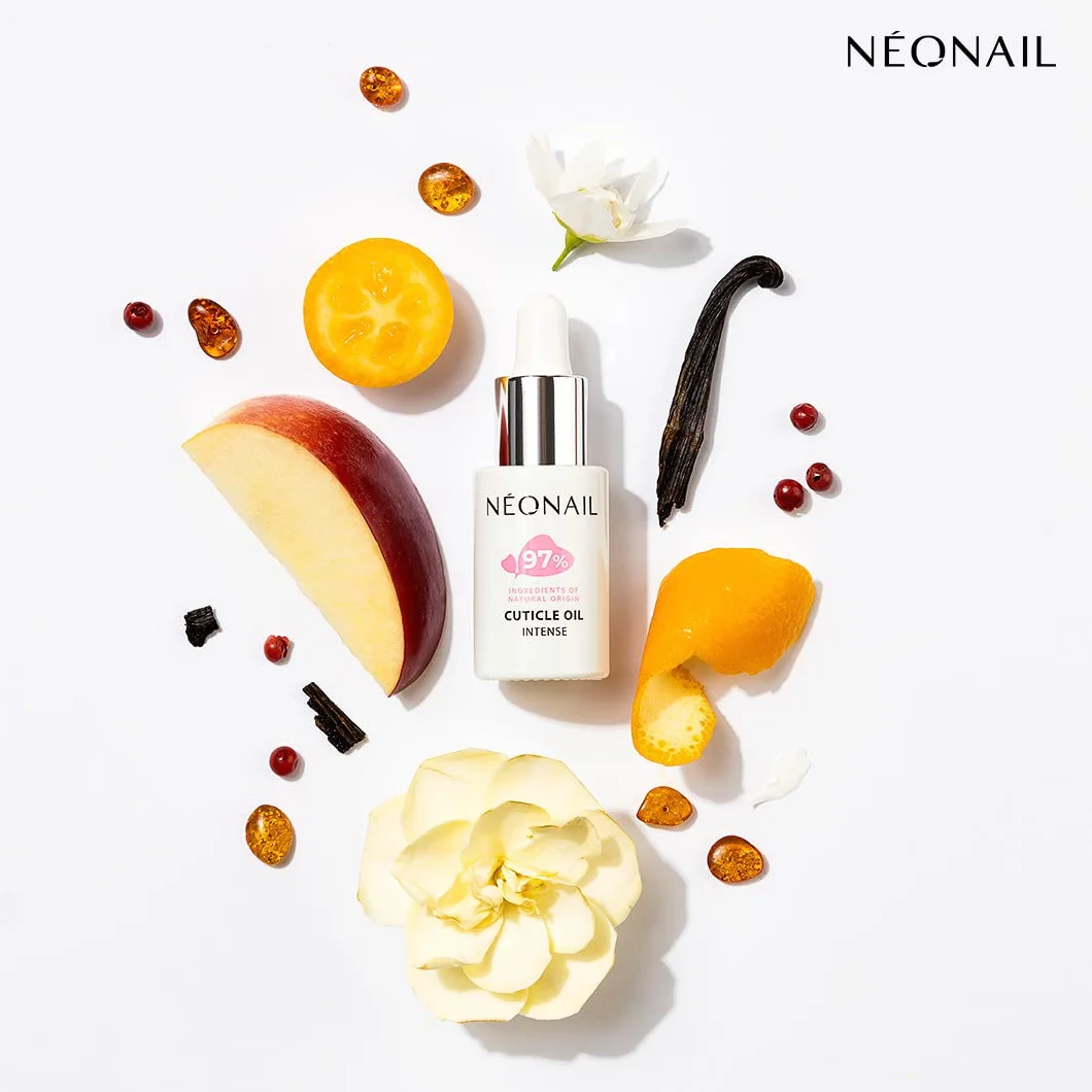NÉONAIL Vitamin Cuticle Oil INTENSE - Olio Cuticole Unghie - Con Olio di Mandorle, di Macadamia, Vitamina E - Rinforzante Unghie - Idratante e Rigenerante - 6,5 ml