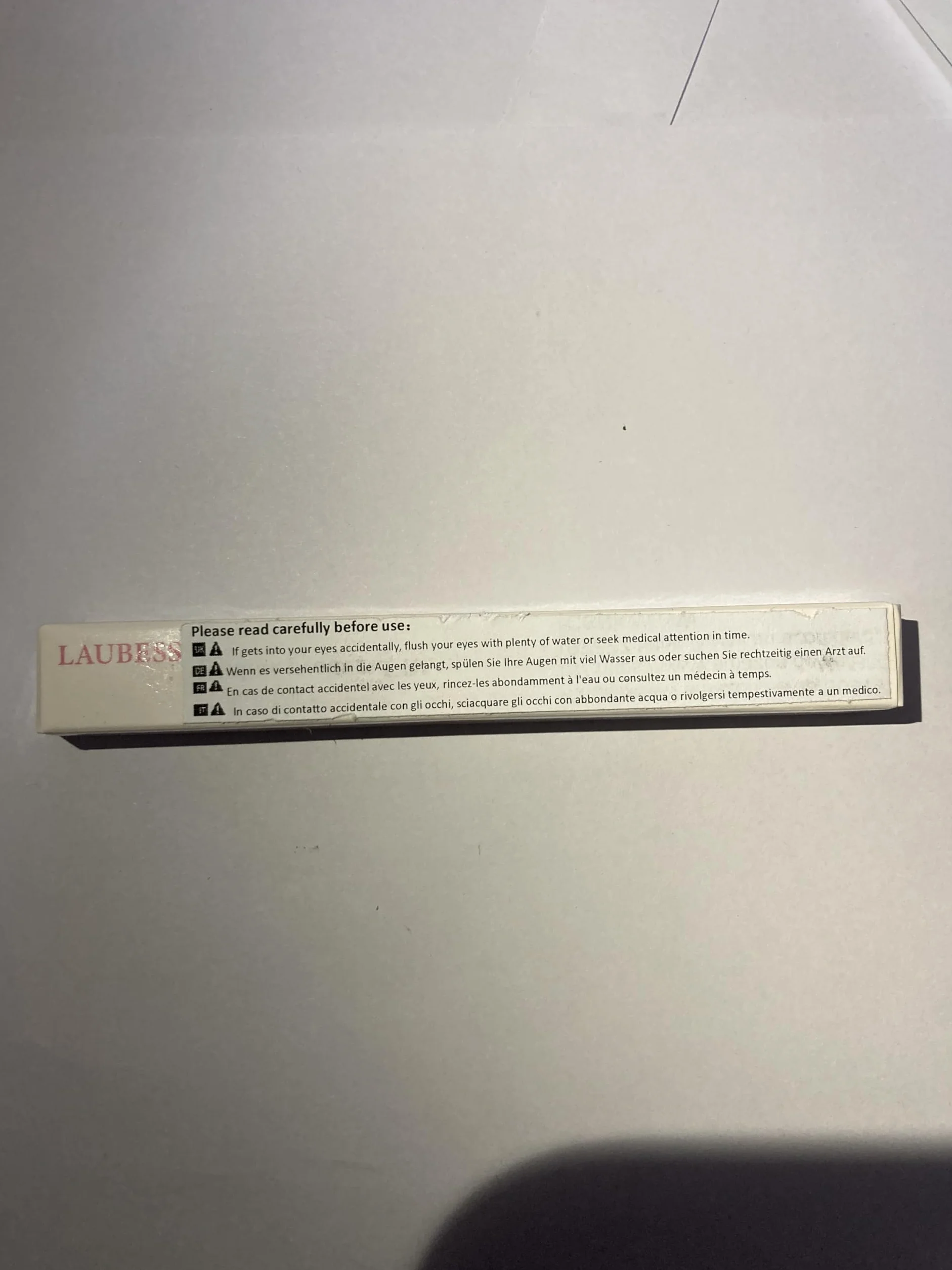 LAUBESS Waterproof Bond and Seal Lashes Glue Cluster Lashes Kit Extension Ciglia Fai Da Te
