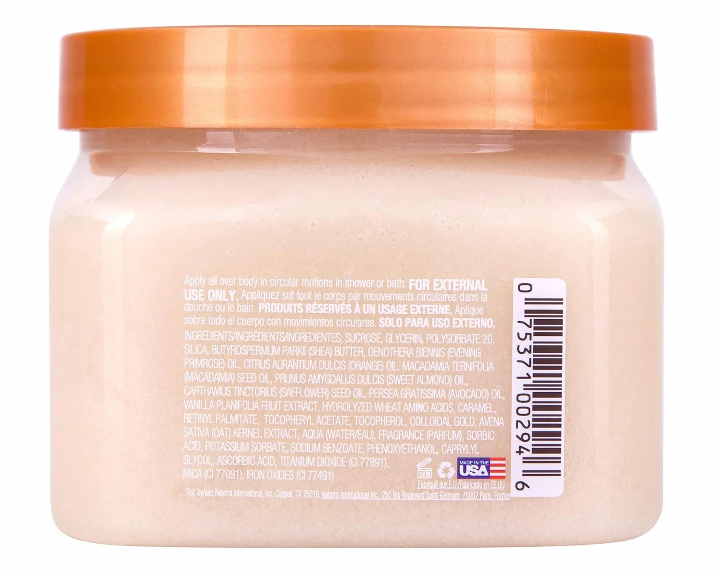 Tree Hut Scrub corpo esfoliante e idratante allo zucchero di karitè vaniglia, 510 g