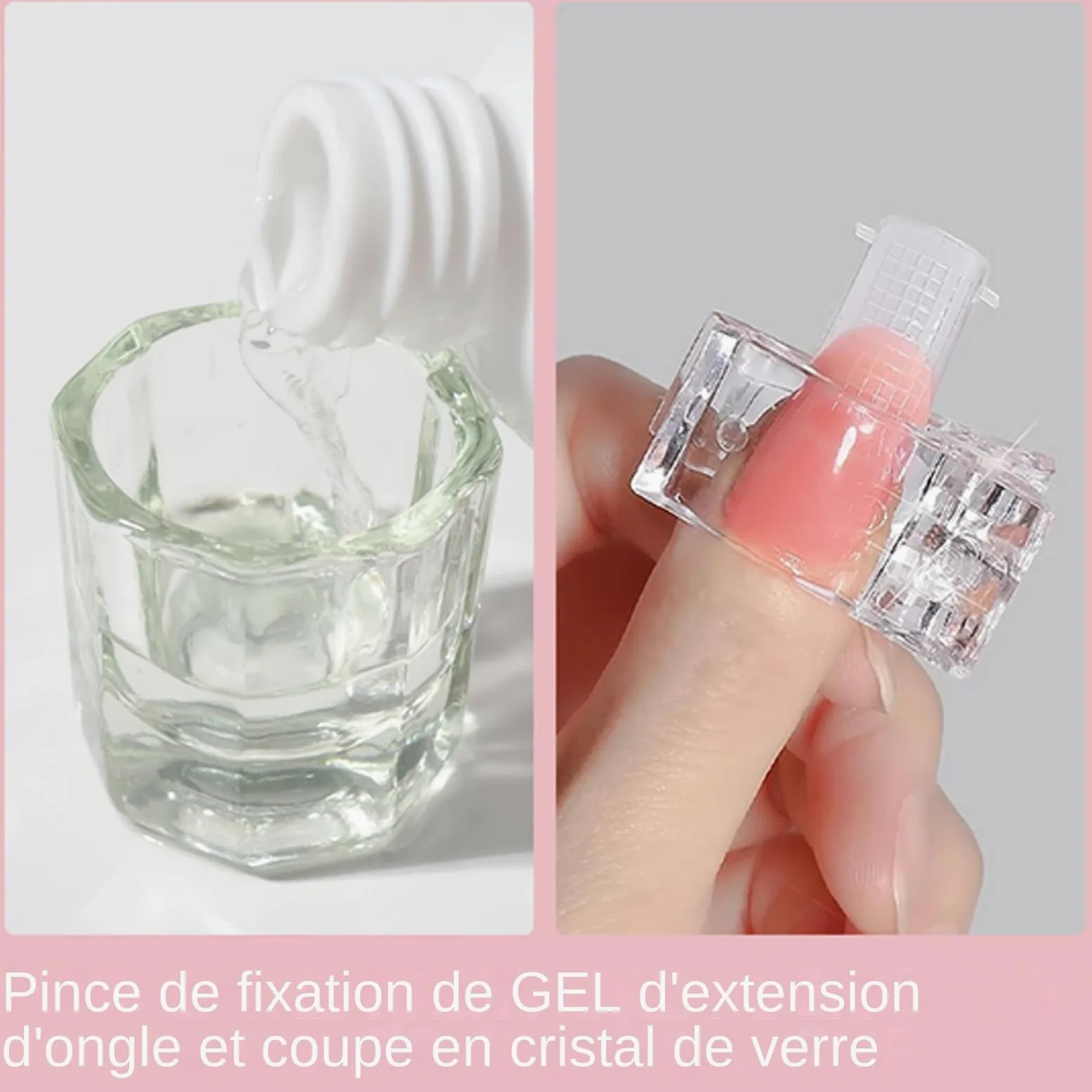 Kit Gel per Ricostruzione Unghie Strumento Manicure Leggero e Portatile | Gel di Finitura Professionale per Unghie Ideale per Viaggi, Casa, Ufficio, Scuola - Regalo per Fidanzata, Moglie, , Sorell