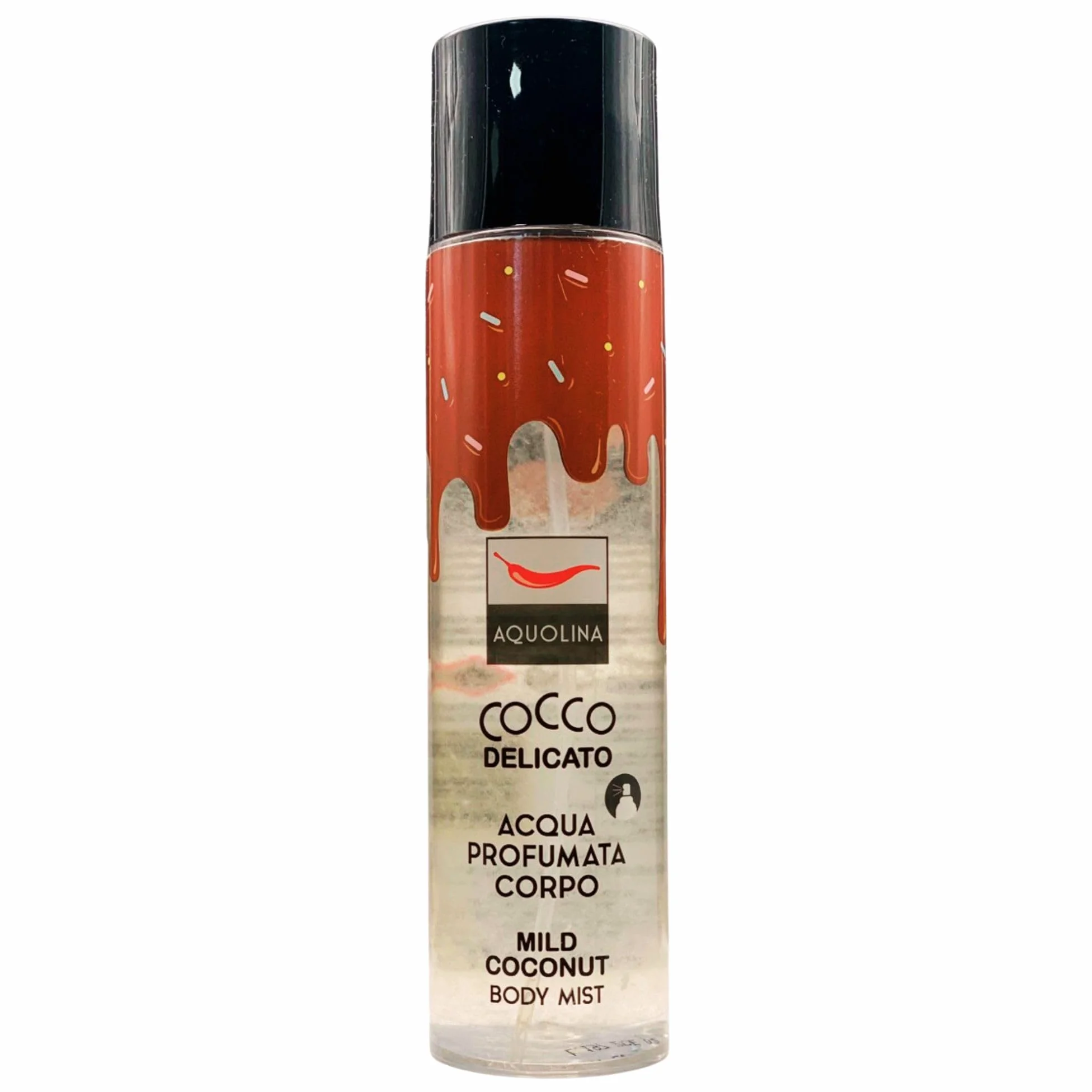 Acqua Profumata Corpo COCCO Delicato, Avvolge La Pelle Con Dolci e Fresche Note Di Cocco, Donando Una Sensazione Di Freschezza e Leggerezza Che Dura a Lungo 236ml (2 Spray)
