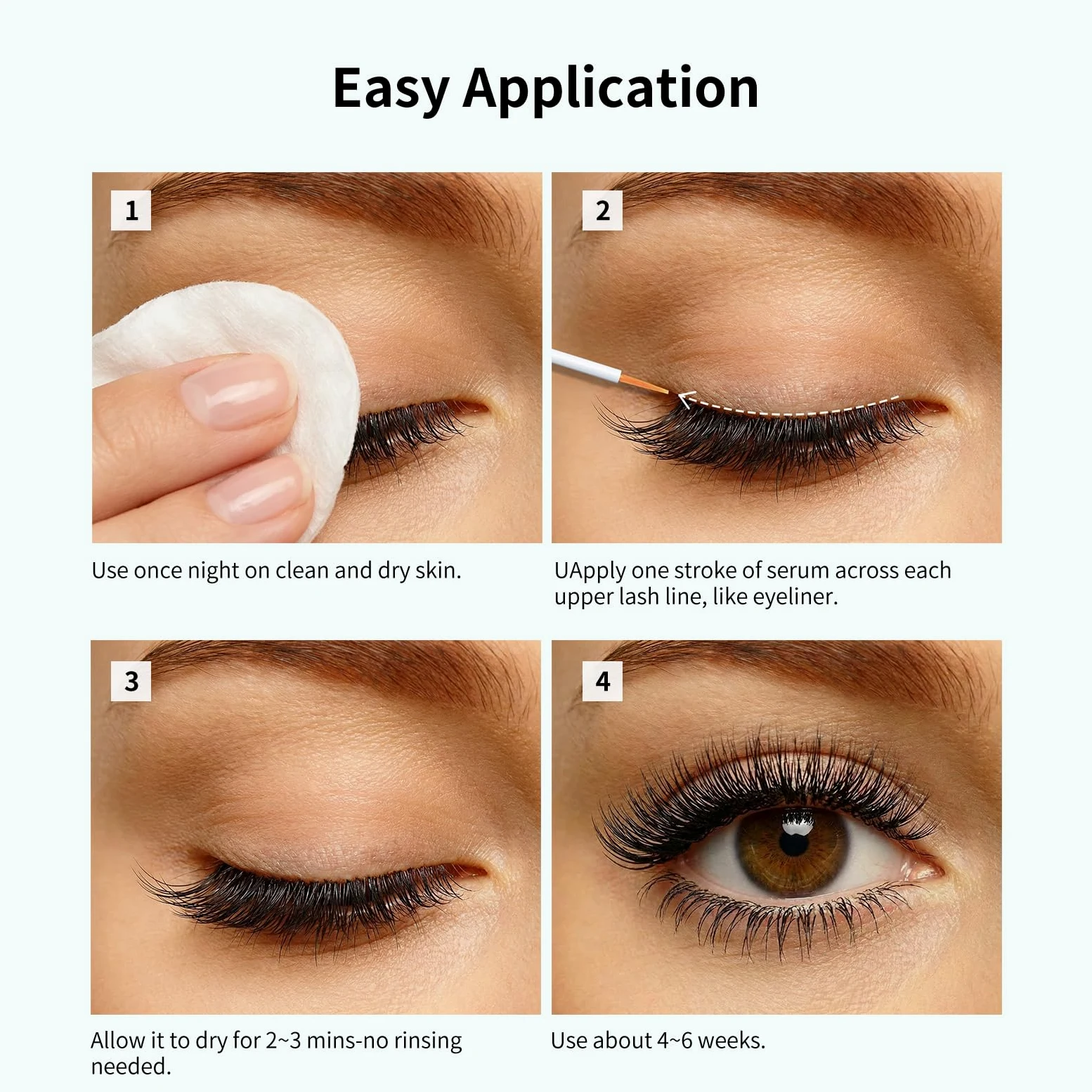 MD Lash Factor Ultima ciglia condizionatore, 0,1 Oncia Chiaro