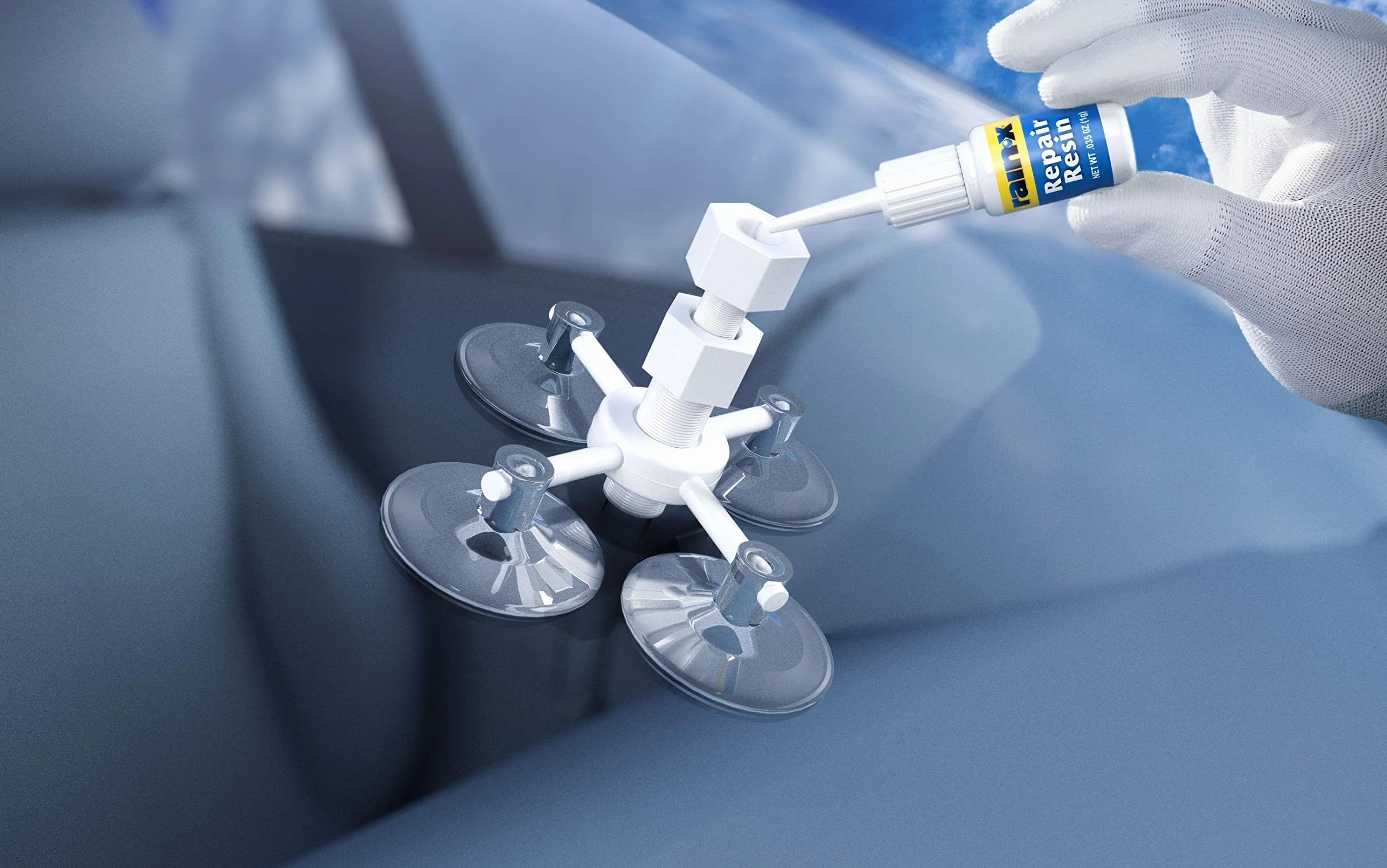 Rain-X Kit di Riparazione per Parabrezza per schegge, Crepe e vetri