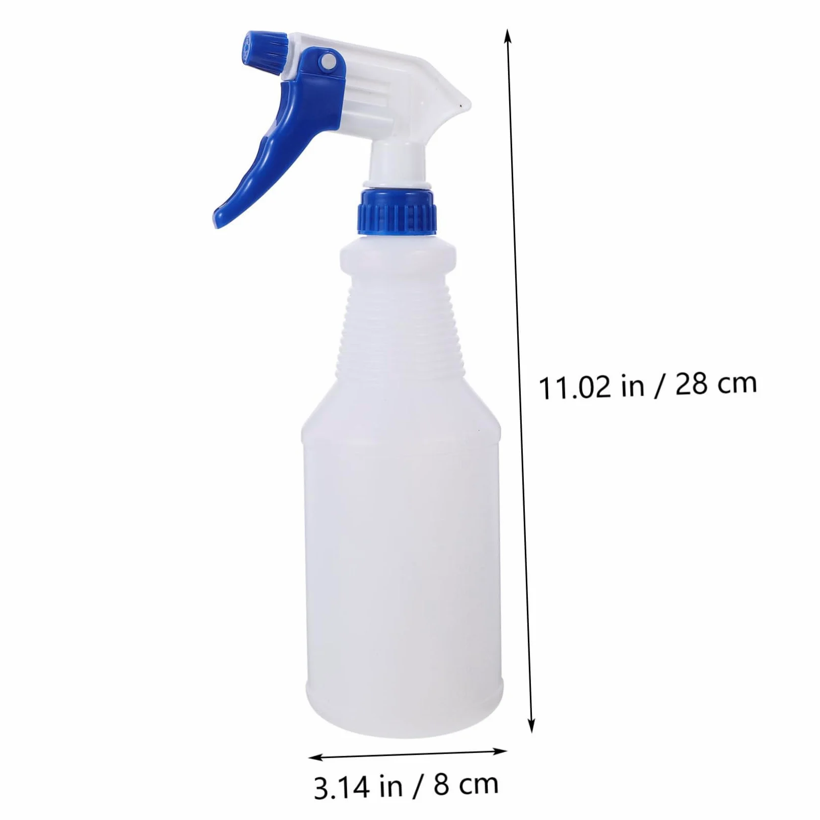Baluue Bottigliette Spray in Plastica Pe 8 Pezzi da 750ml, Spray Ricaricabile per Parrucchieri, Facile da Usare e Risparmio di Lavoro, per Annaffiare Piante e Saloni di Colore Casuale