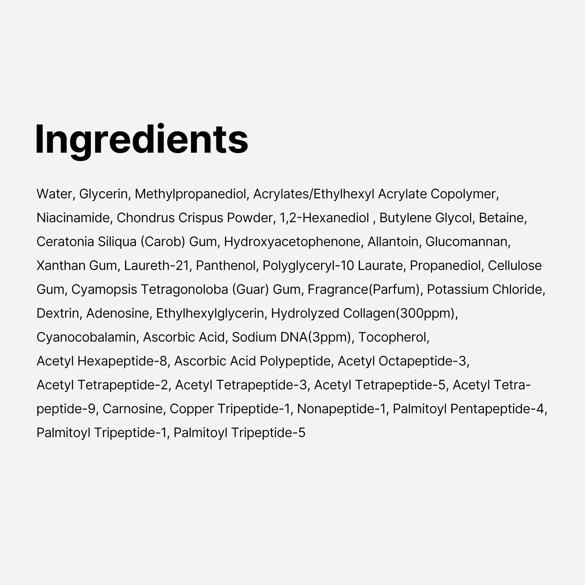 Medicube Salmon DNA PDRN Collagen Gel Mask Night, Luminosa Elastica Idratante Rassodante, 4 Pezzi