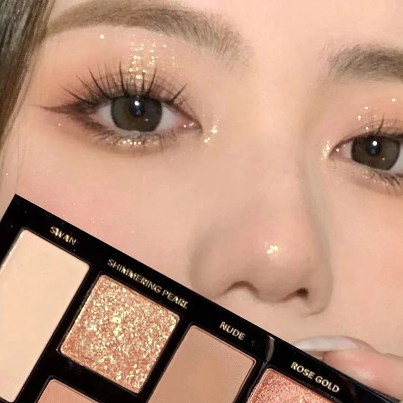 Palette di ombretti long lasting opachi e glitter miscelabili truccolo multi-uso per occhi viso Kit regalo cosmetici portatile principianti professionisti
